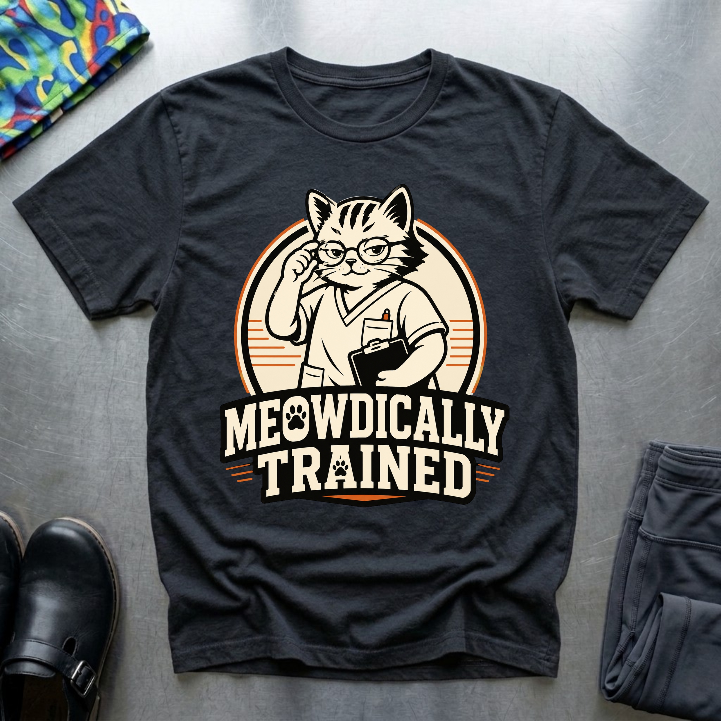 Meowdically Trained I T-Shirt