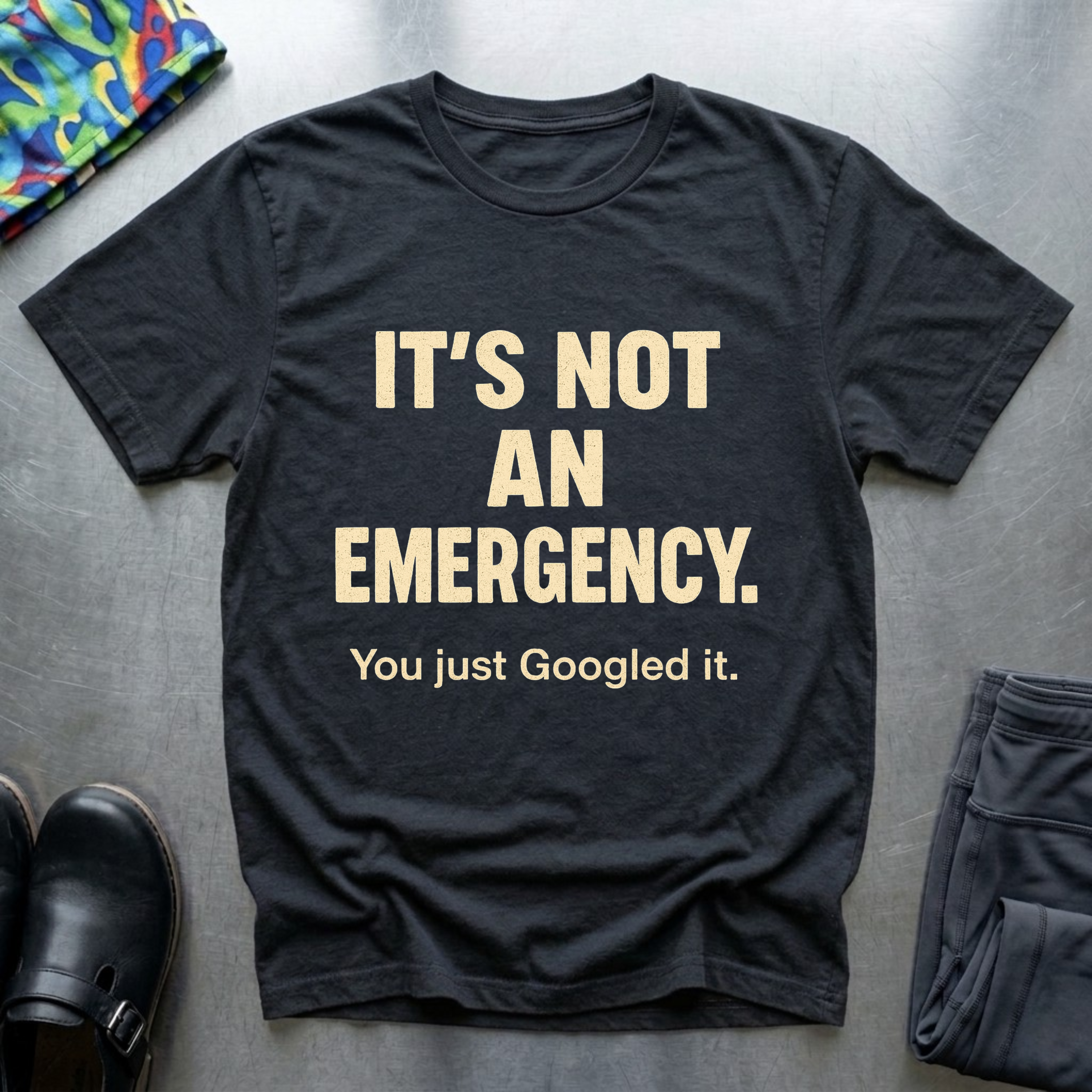 It’s not an emergency, you just googled it T-Shirt