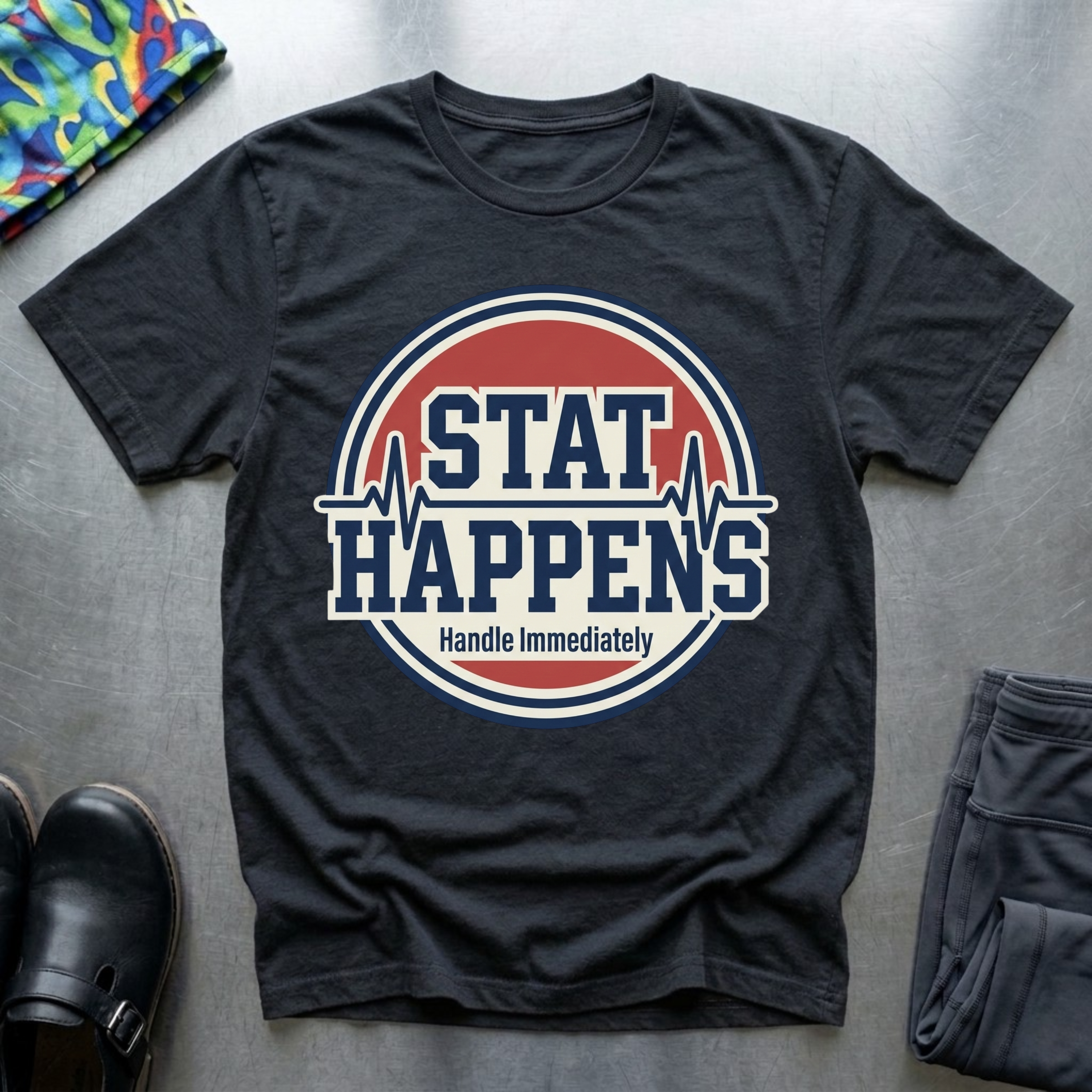 Stat happens, handle immediately T-Shirt