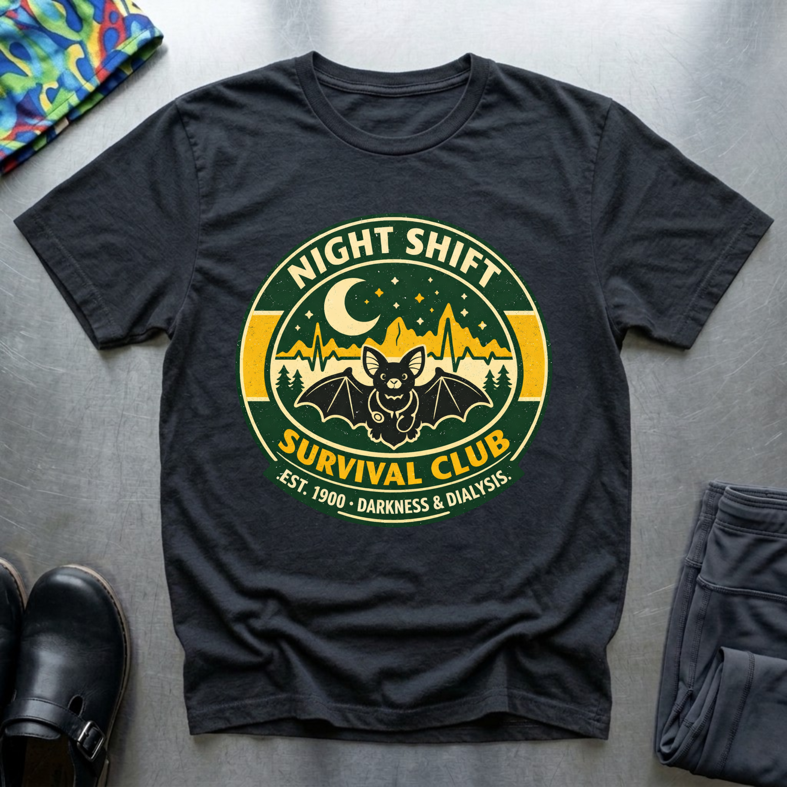 Night shift survival club T-Shirt