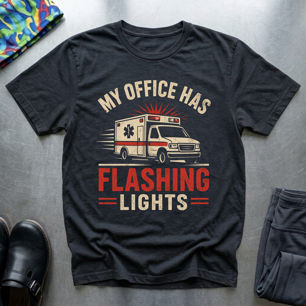 My Office Has Flashing Lights T-Shirt