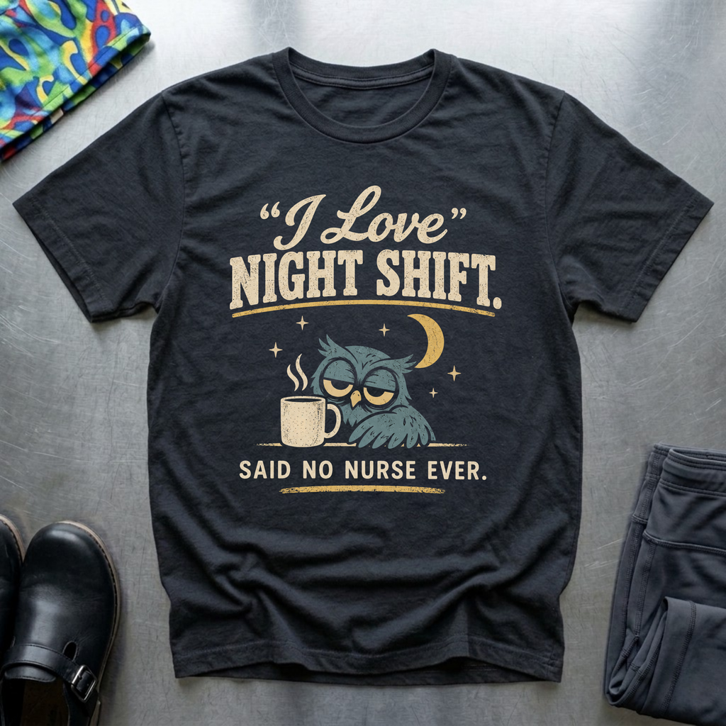 “I Love Night Shift” T-Shirt