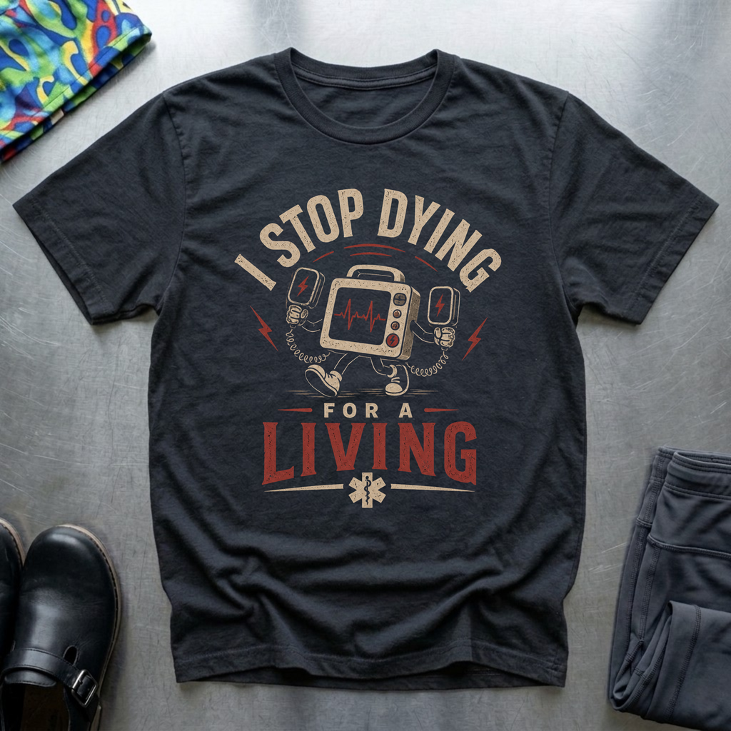 I Stop Dying For A Living T-Shirt