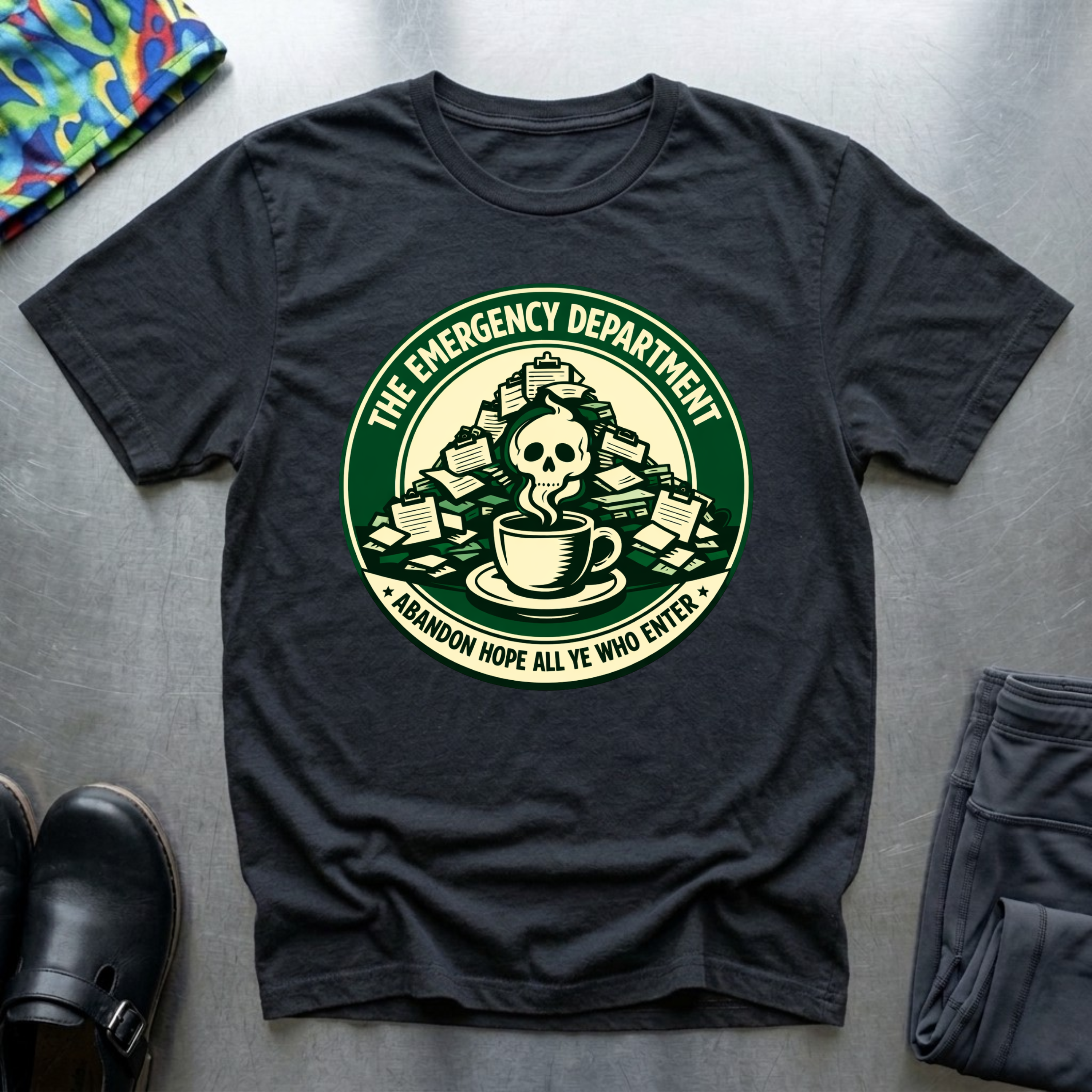 The emergency department, abandon hope all ye who enter T-Shirt