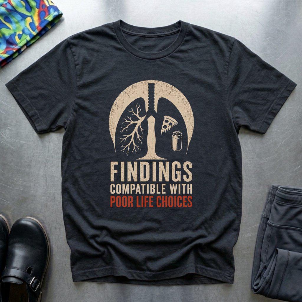 Findings Compatible With Poor Life Choices T-Shirt
