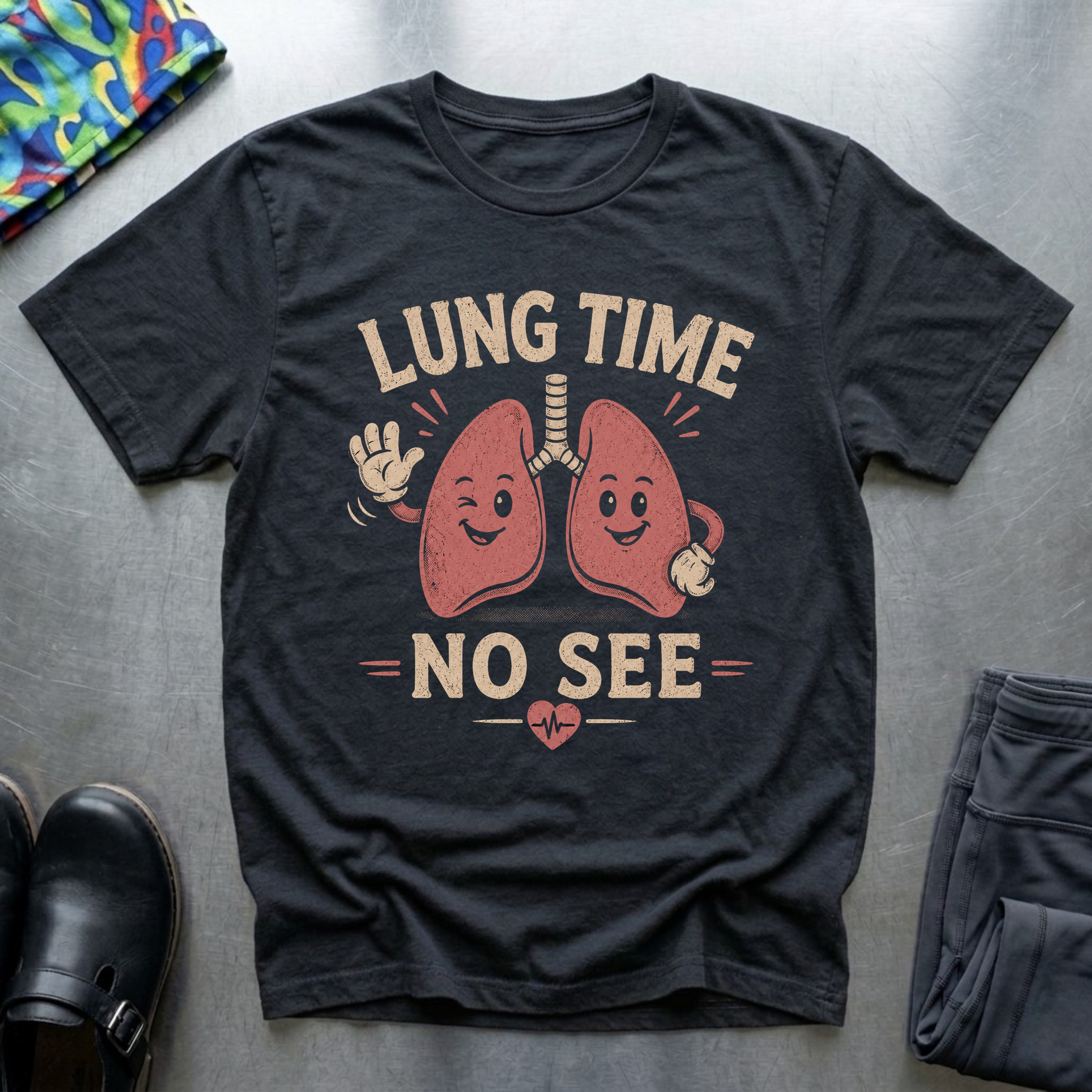Lung Time No See T-Shirt
