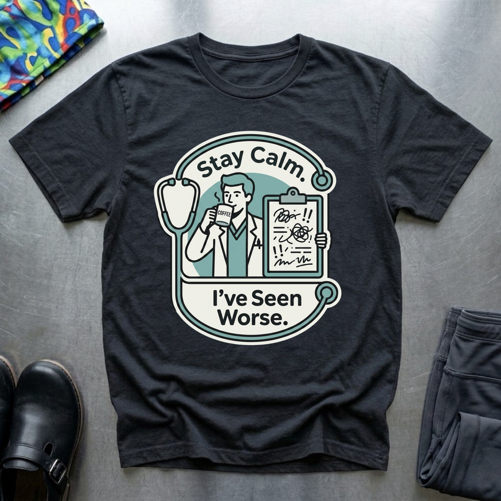 Stay calm, I’ve seen worse T-Shirt