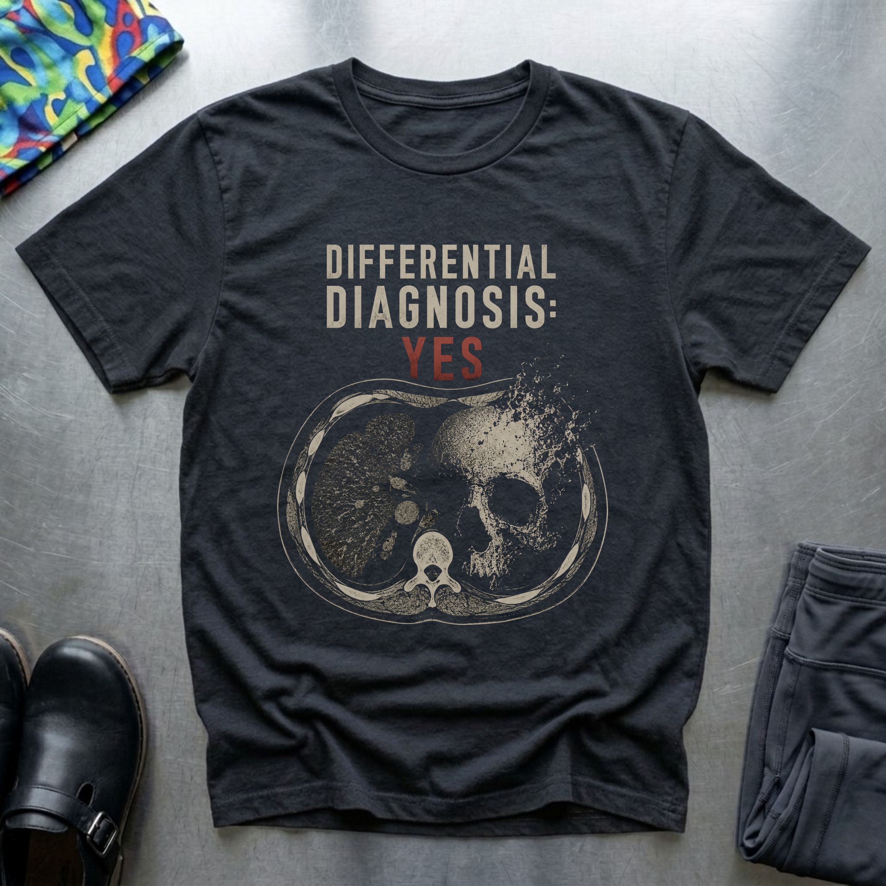 Differential Diagnosis: Yes T-Shirt
