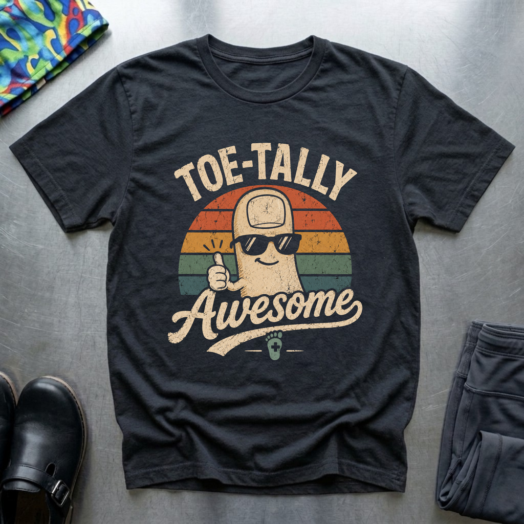 Toe-Tally Awesome T-Shirt