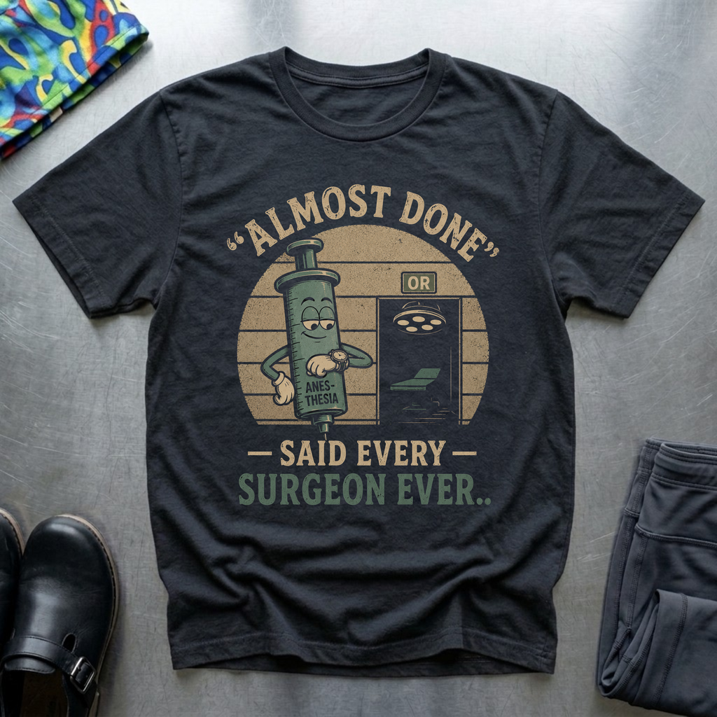 “Almost Done” T-Shirt