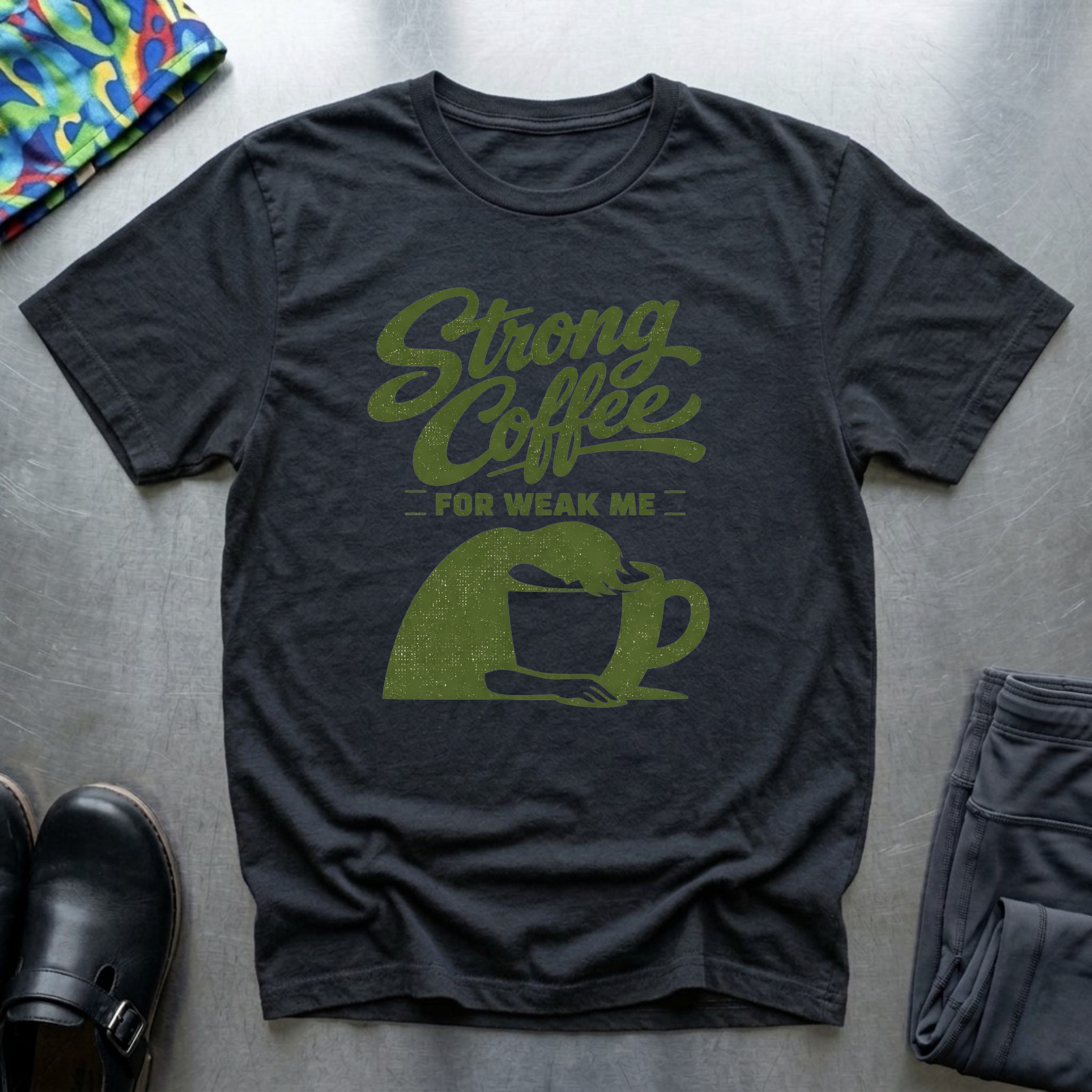 Strong Coffee For Weak Me T-Shirt