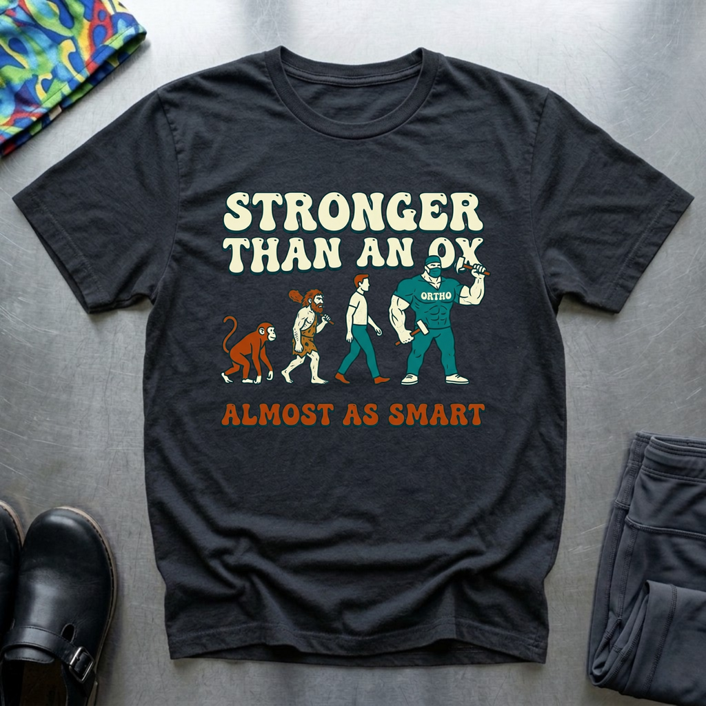 Stronger than an ox, almost as smart T-Shirt