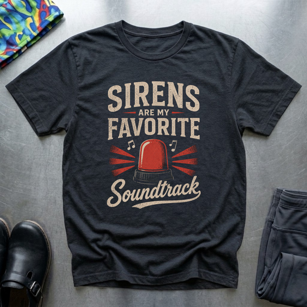 Sirens Are My Favorite Soundtrack T-Shirt