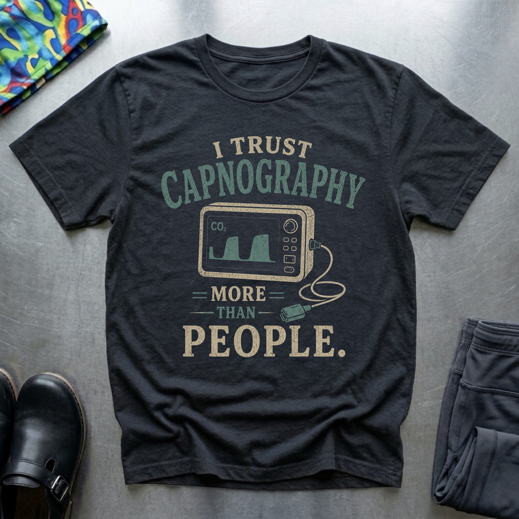 I Trust Capnography T-Shirt