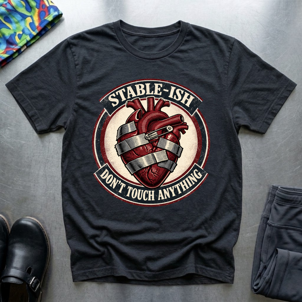 Stable-ish, don’t touch anything T-Shirt