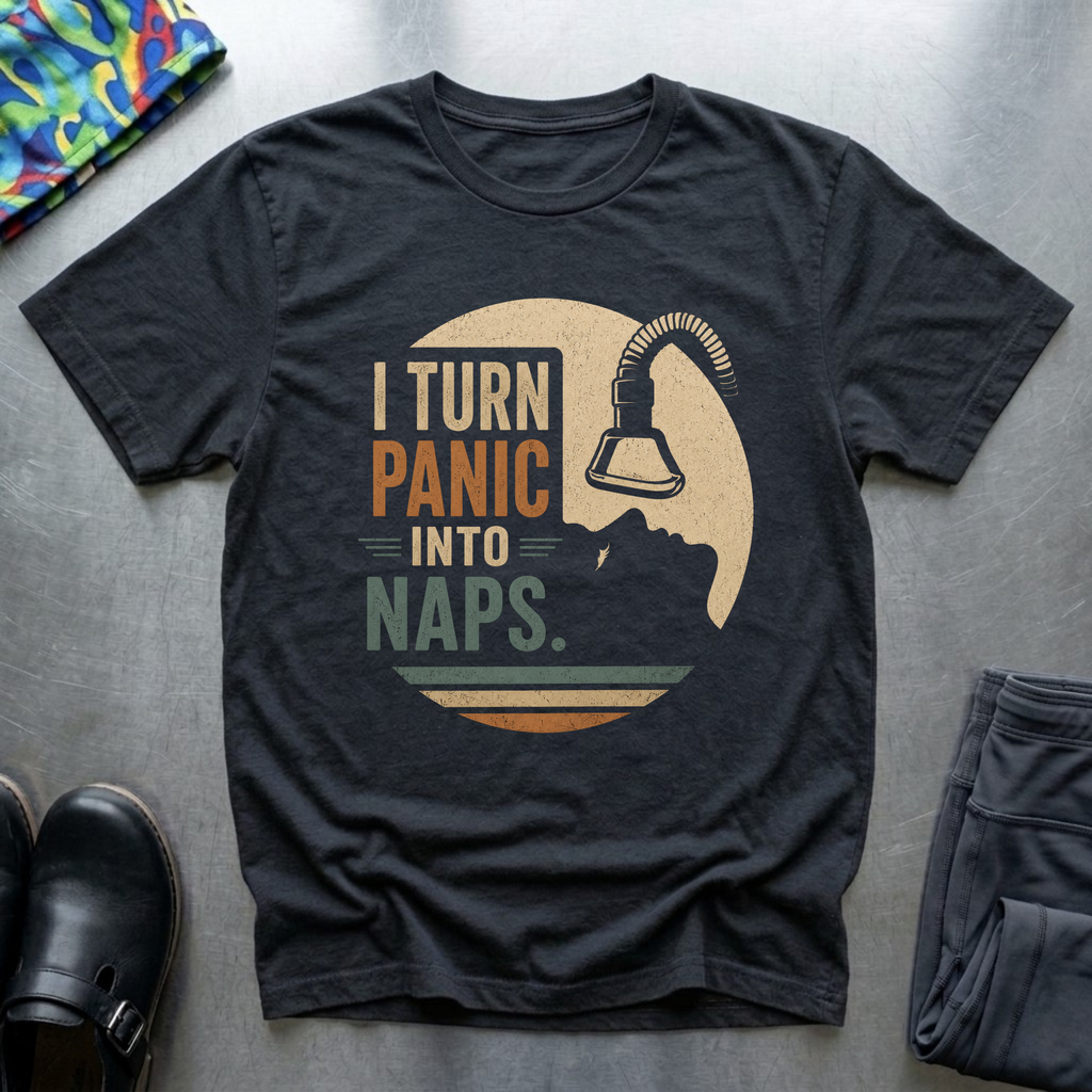 I Turn Panic into Naps T-Shirt