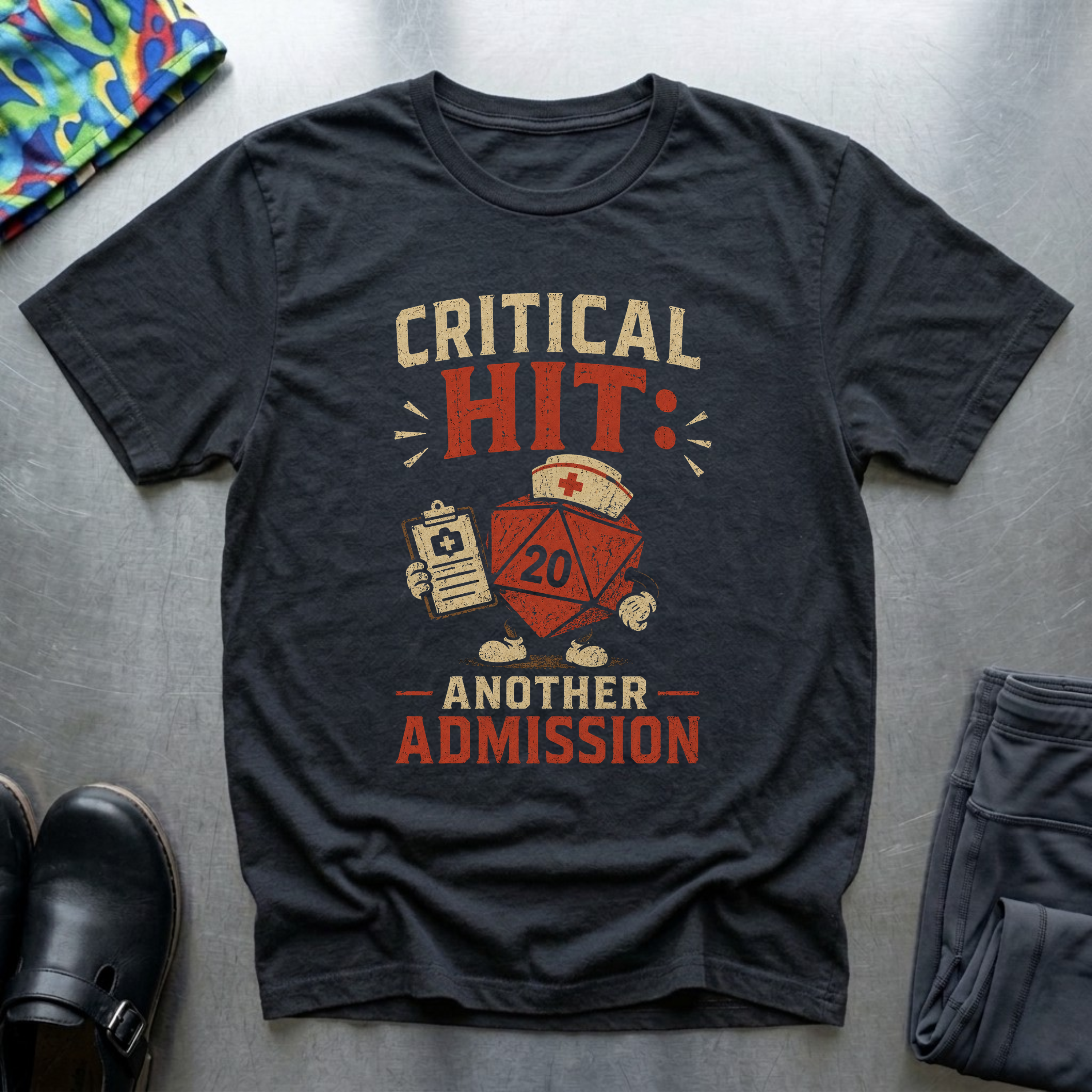 Critical Hit, Another Admission T-Shirt