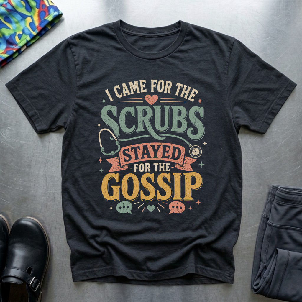 Stayed For The Gossip T-Shirt