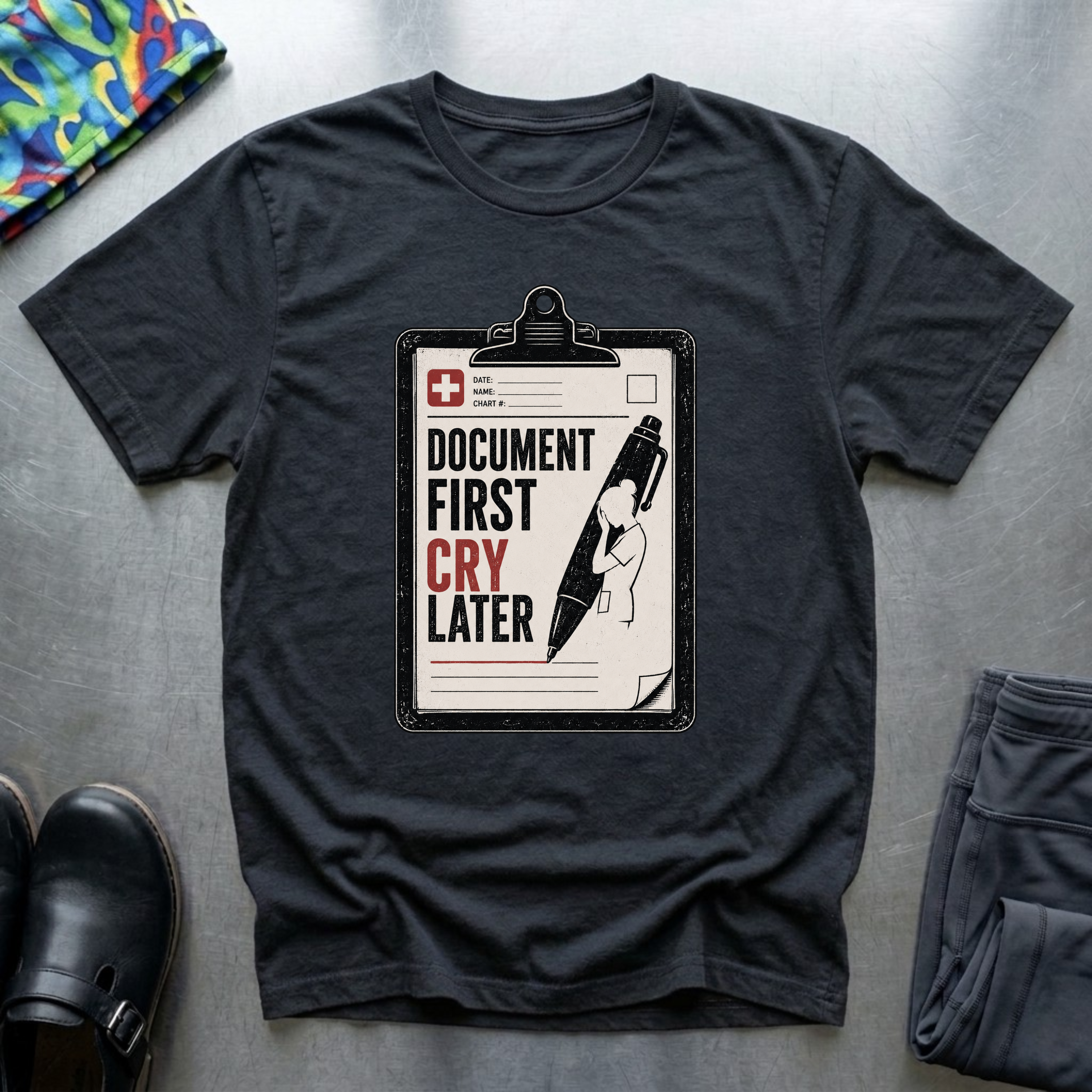 Document First, Cry Later I T-Shirt