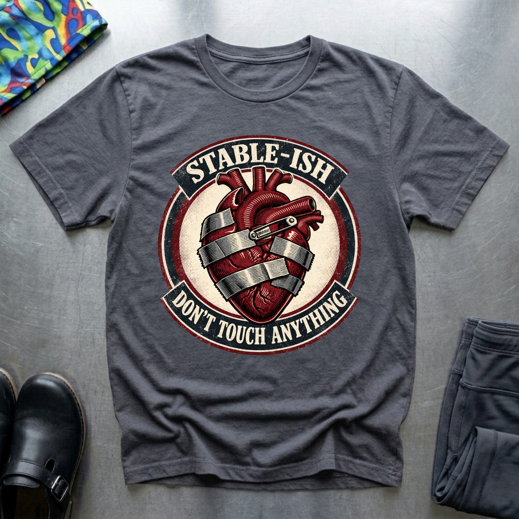 Stable-ish, don’t touch anything T-Shirt