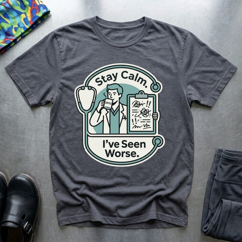 Stay calm, I’ve seen worse T-Shirt