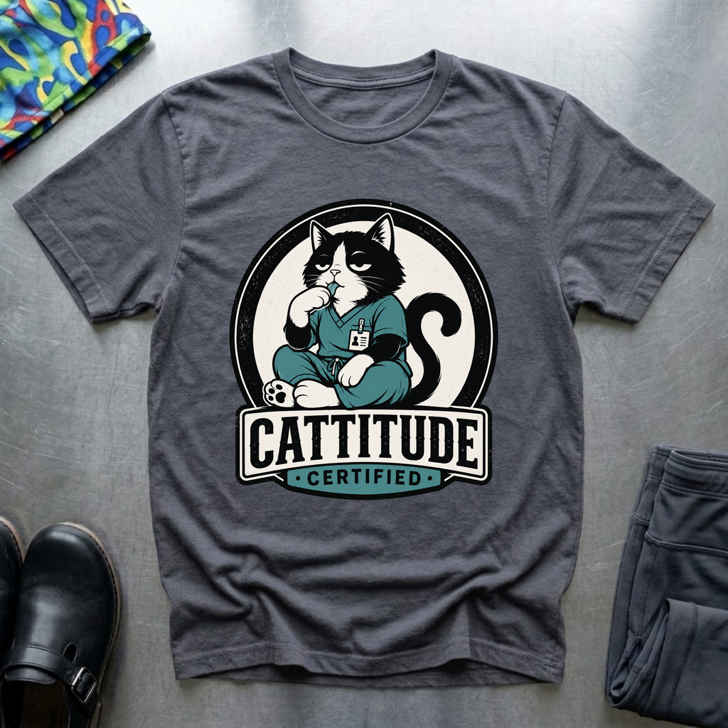 Cattitude Certified T-Shirt