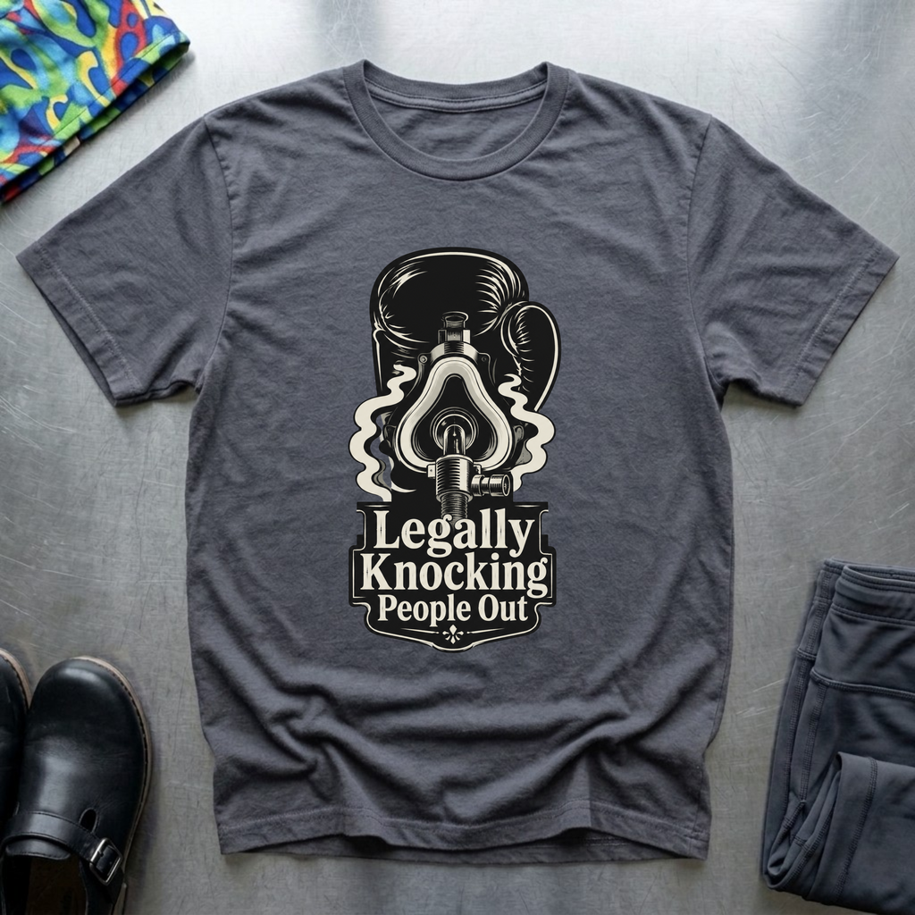 Legally knocking people out T-Shirt