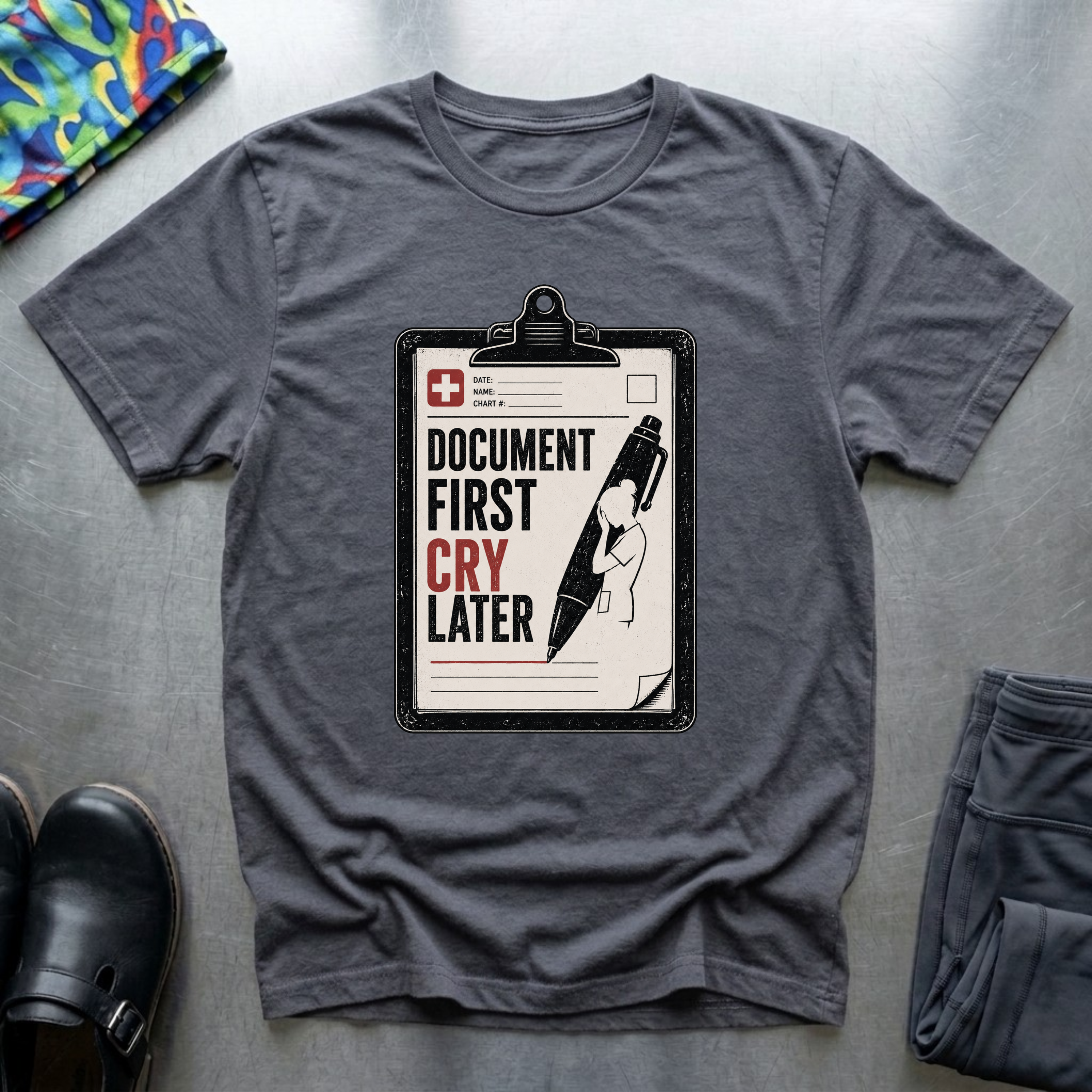 Document First, Cry Later I T-Shirt