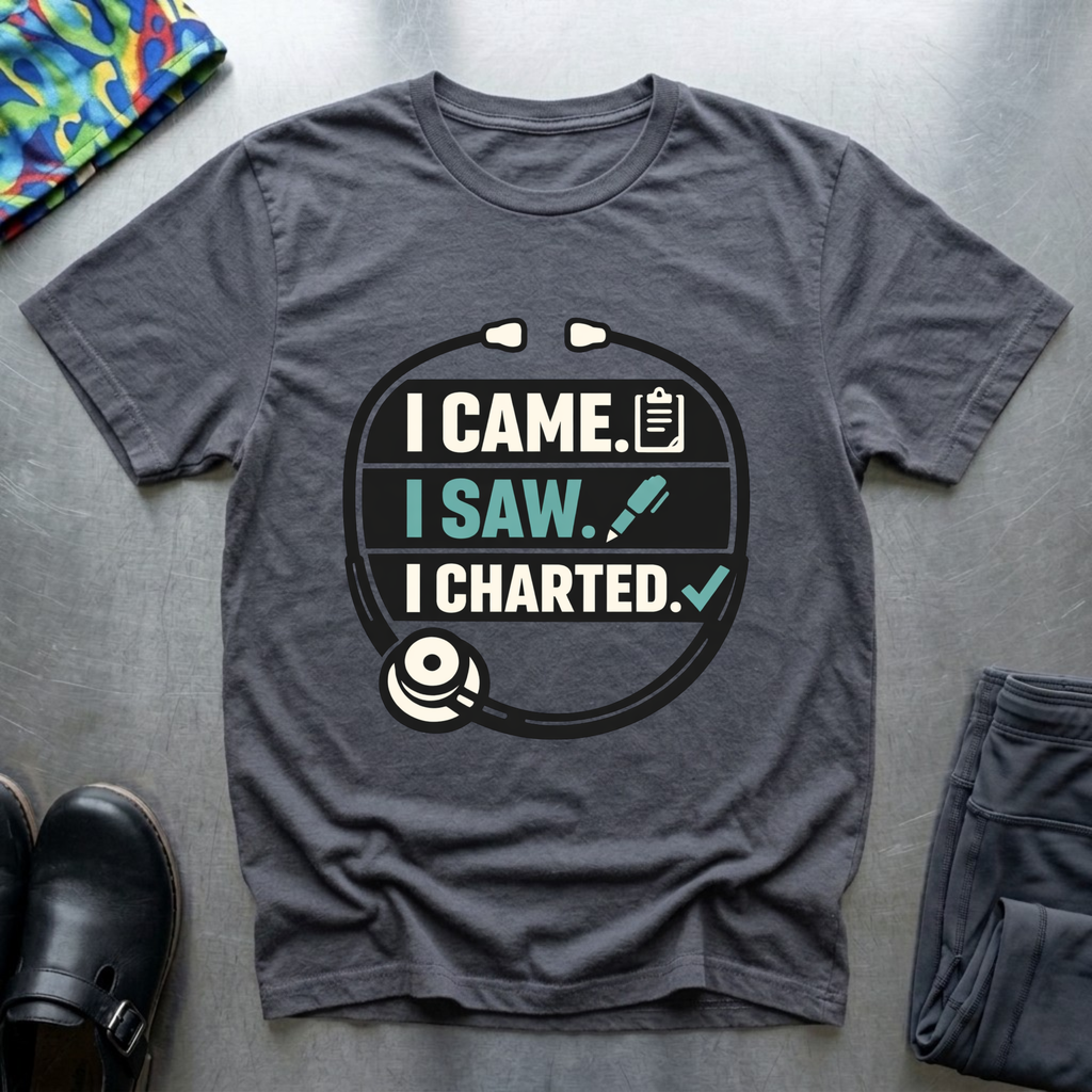 I came, I saw, I charted T-Shirt