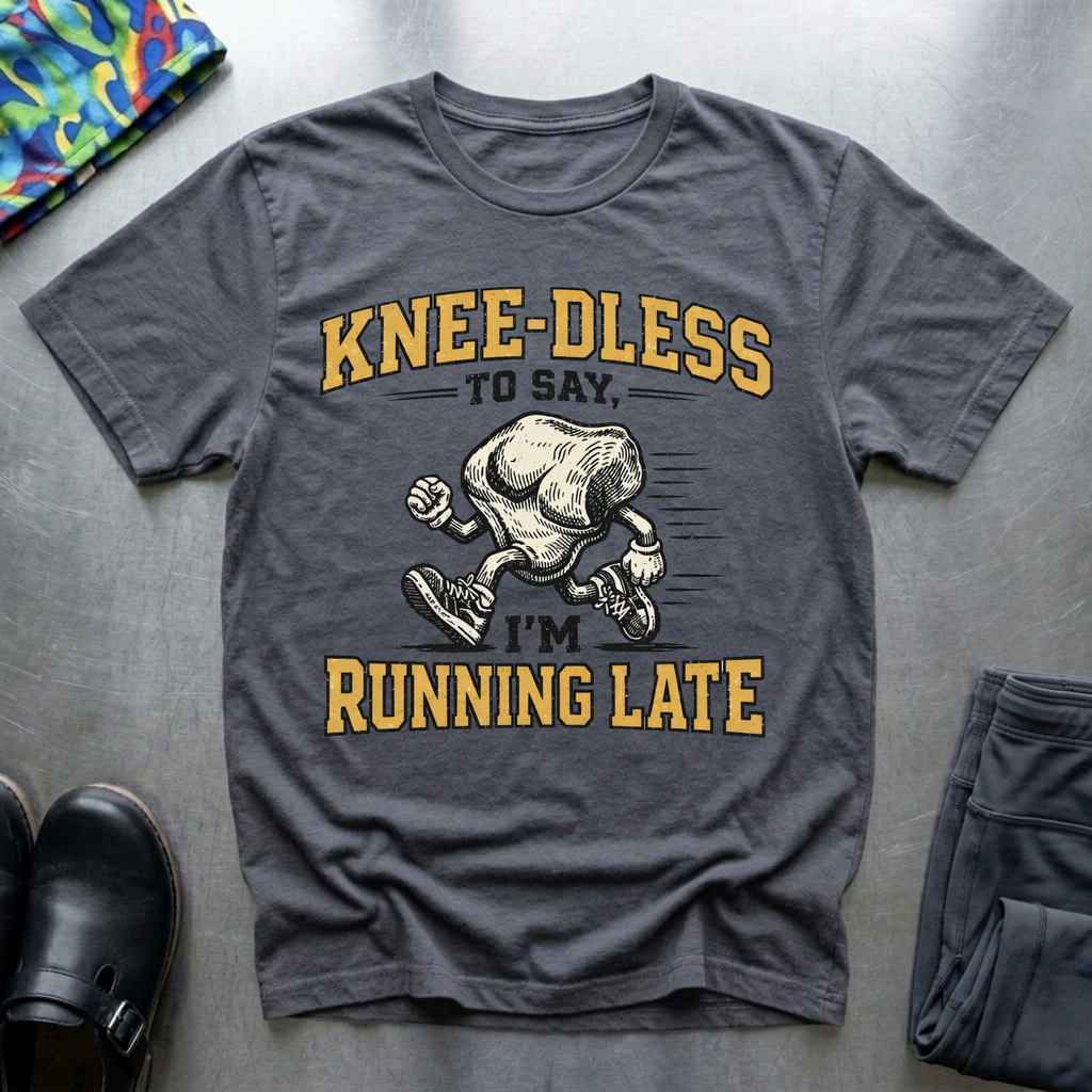 Knee-dless To Say, I’m Running Late T-Shirt