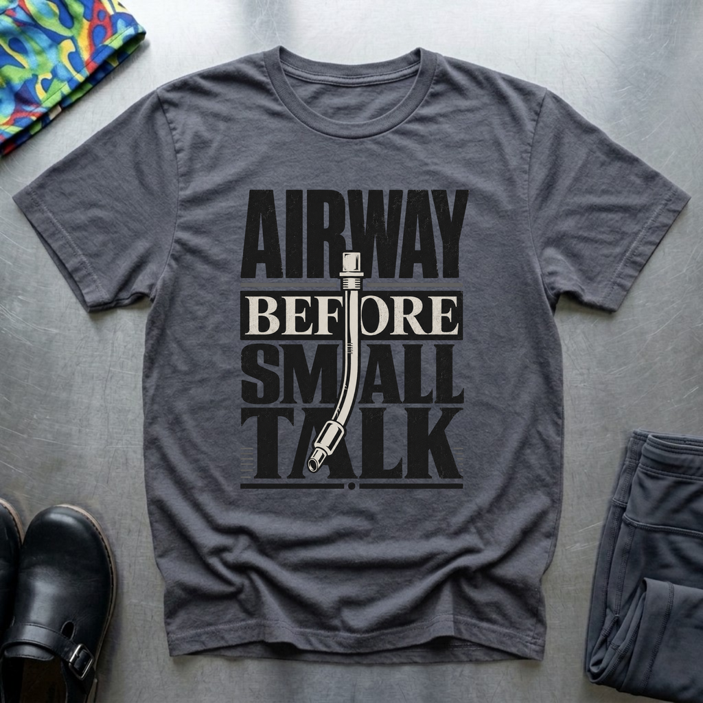 Airway Before Small Talk T-Shirt
