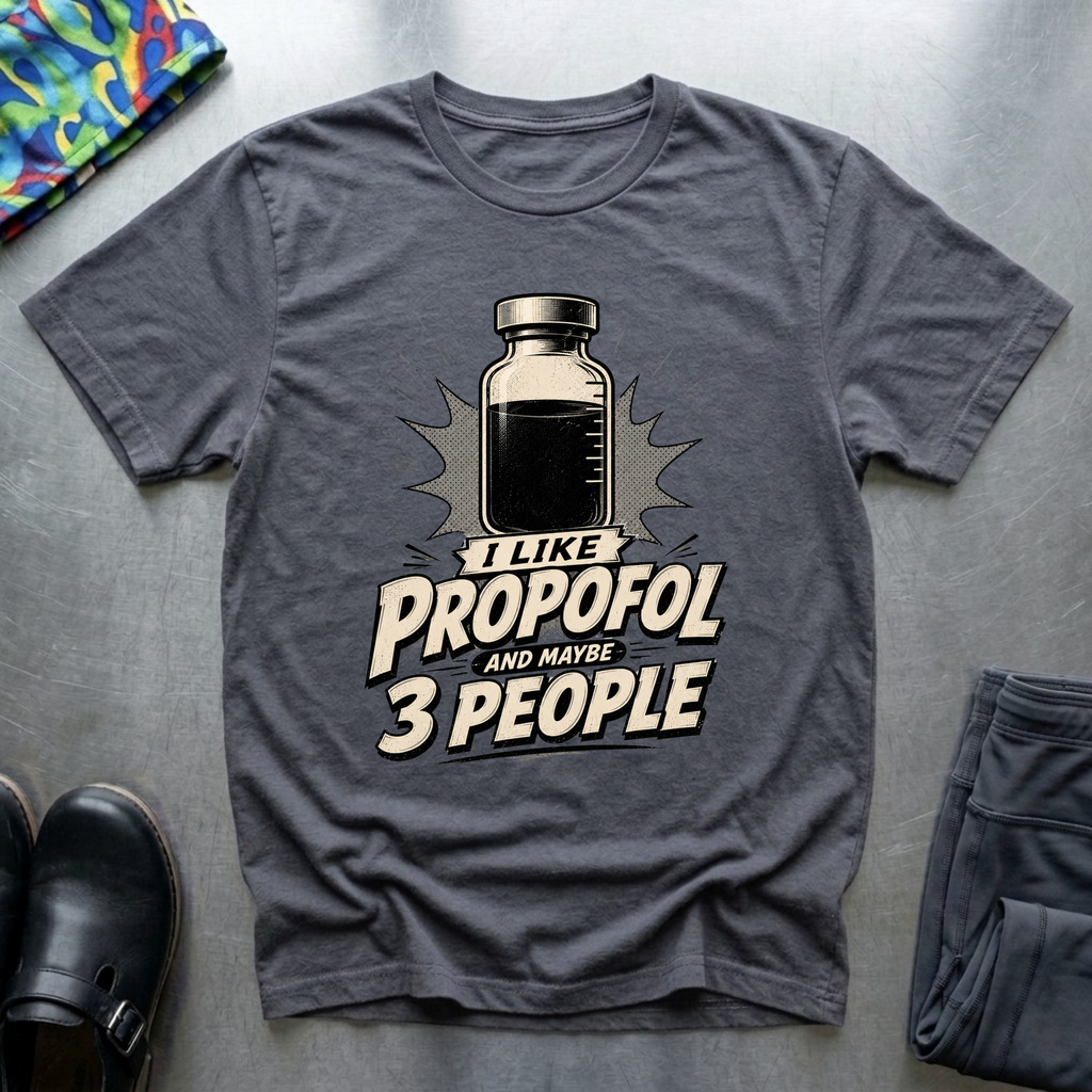 I Like Propofol and Maybe 3 People T-Shirt