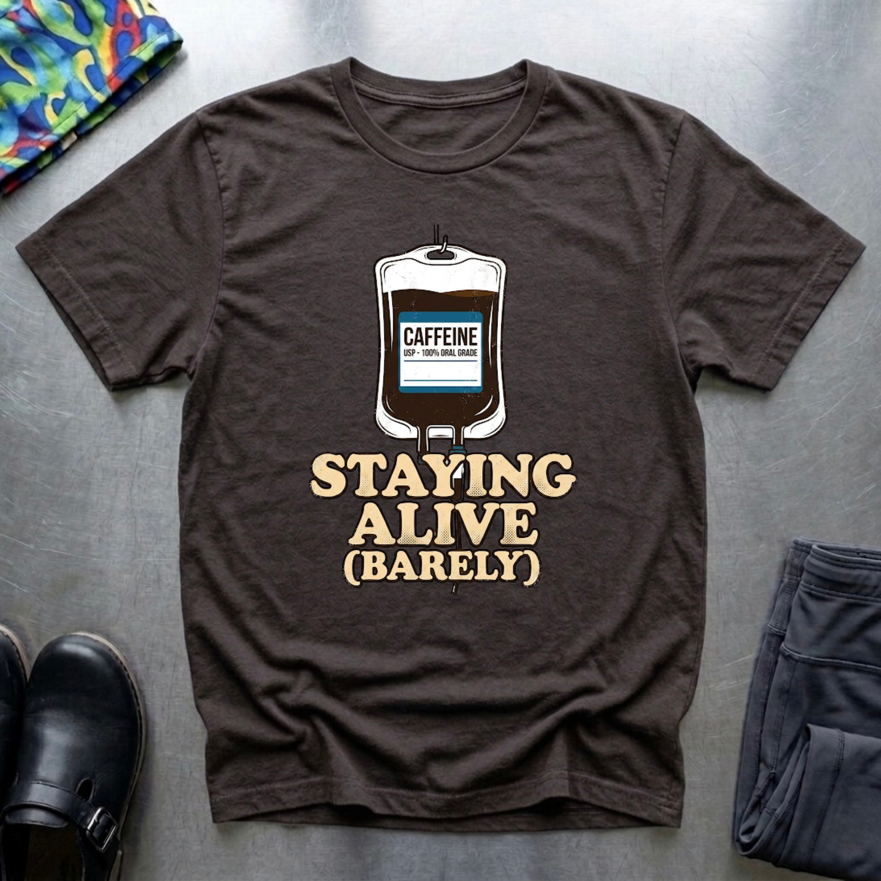 Staying alive (barley) T-Shirt