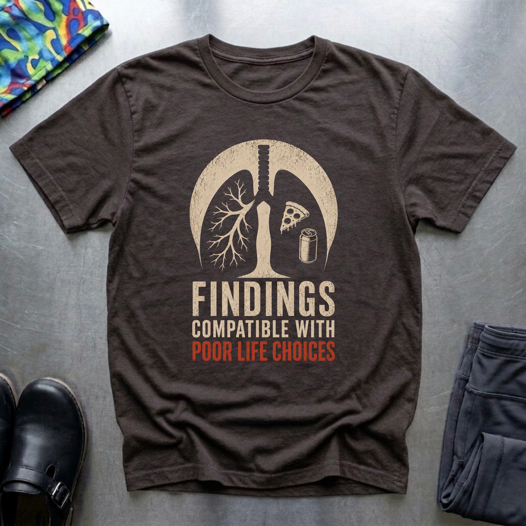 Findings Compatible With Poor Life Choices T-Shirt