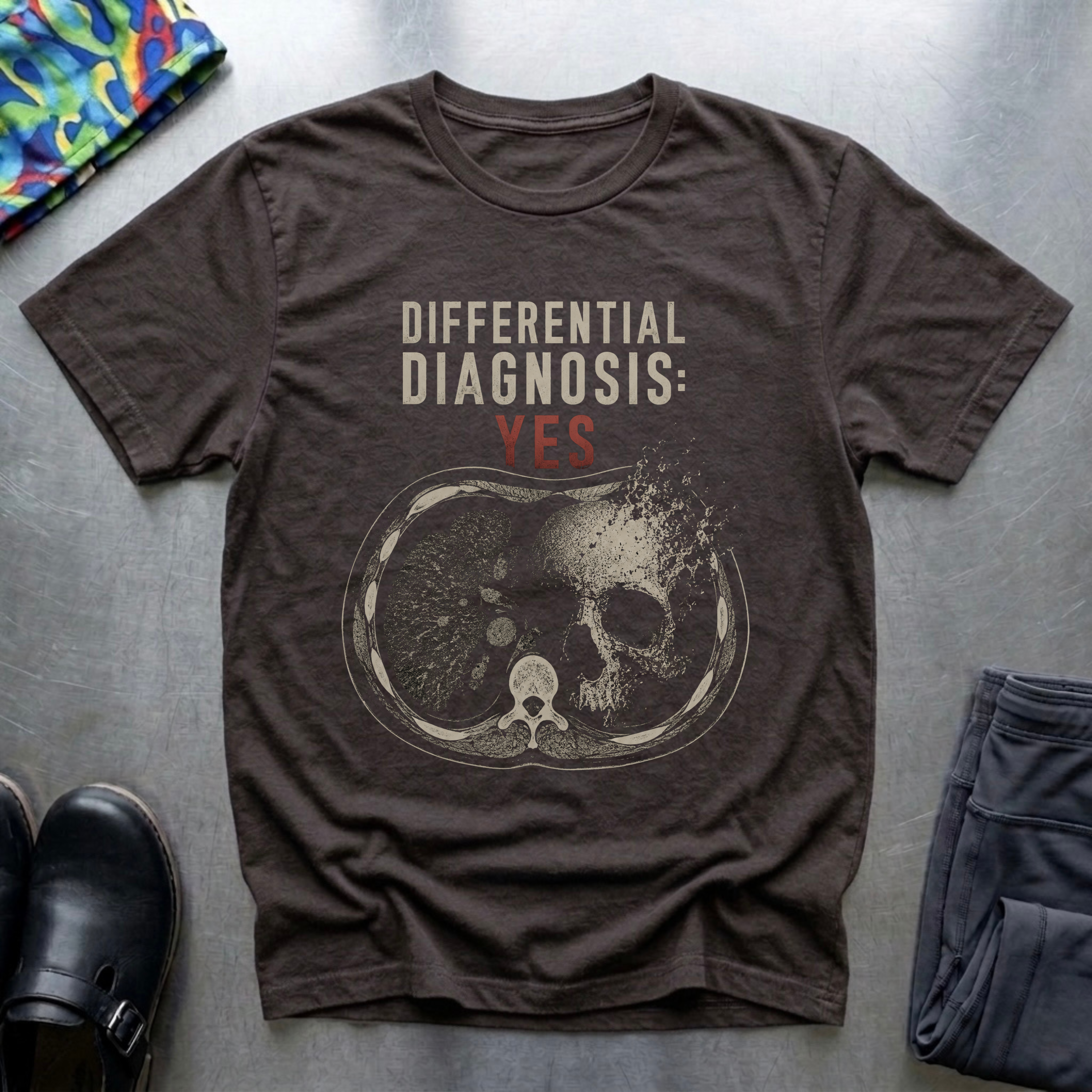 Differential Diagnosis: Yes T-Shirt