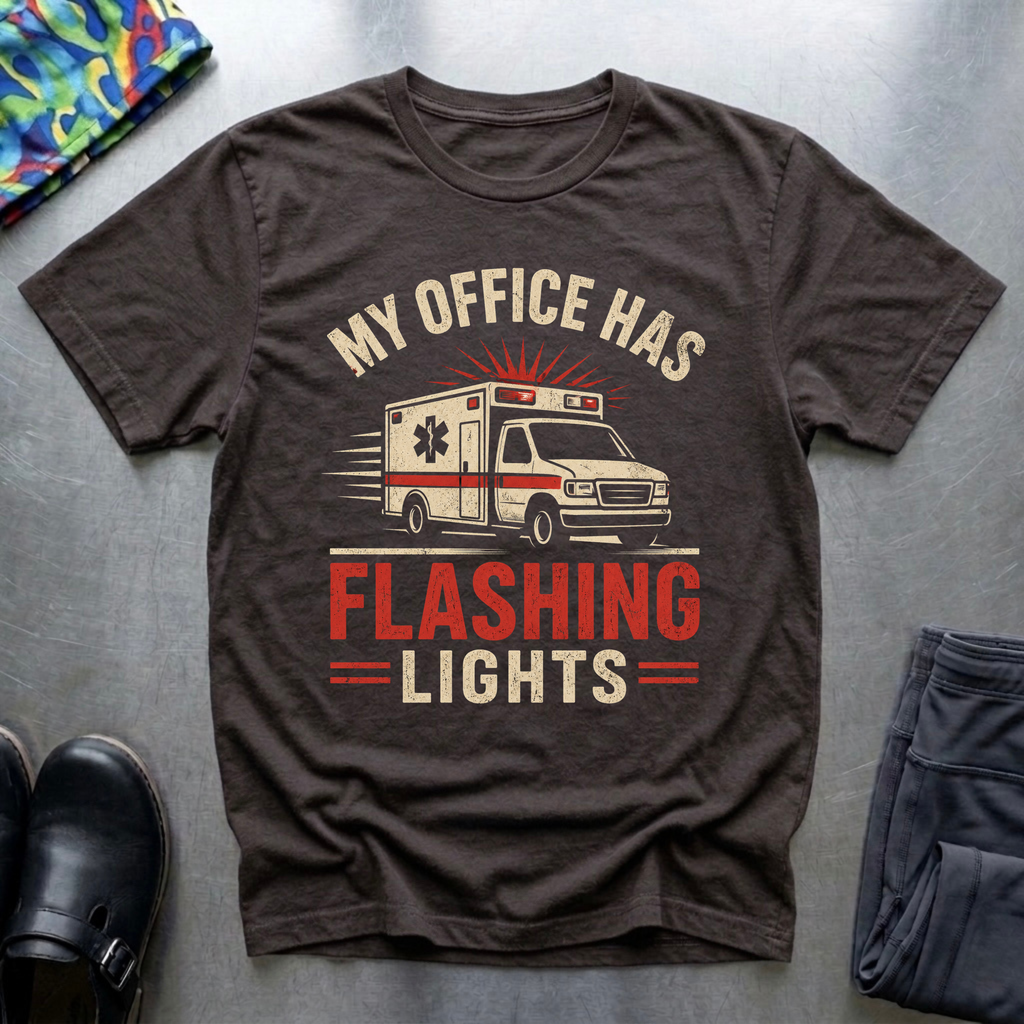 My Office Has Flashing Lights T-Shirt