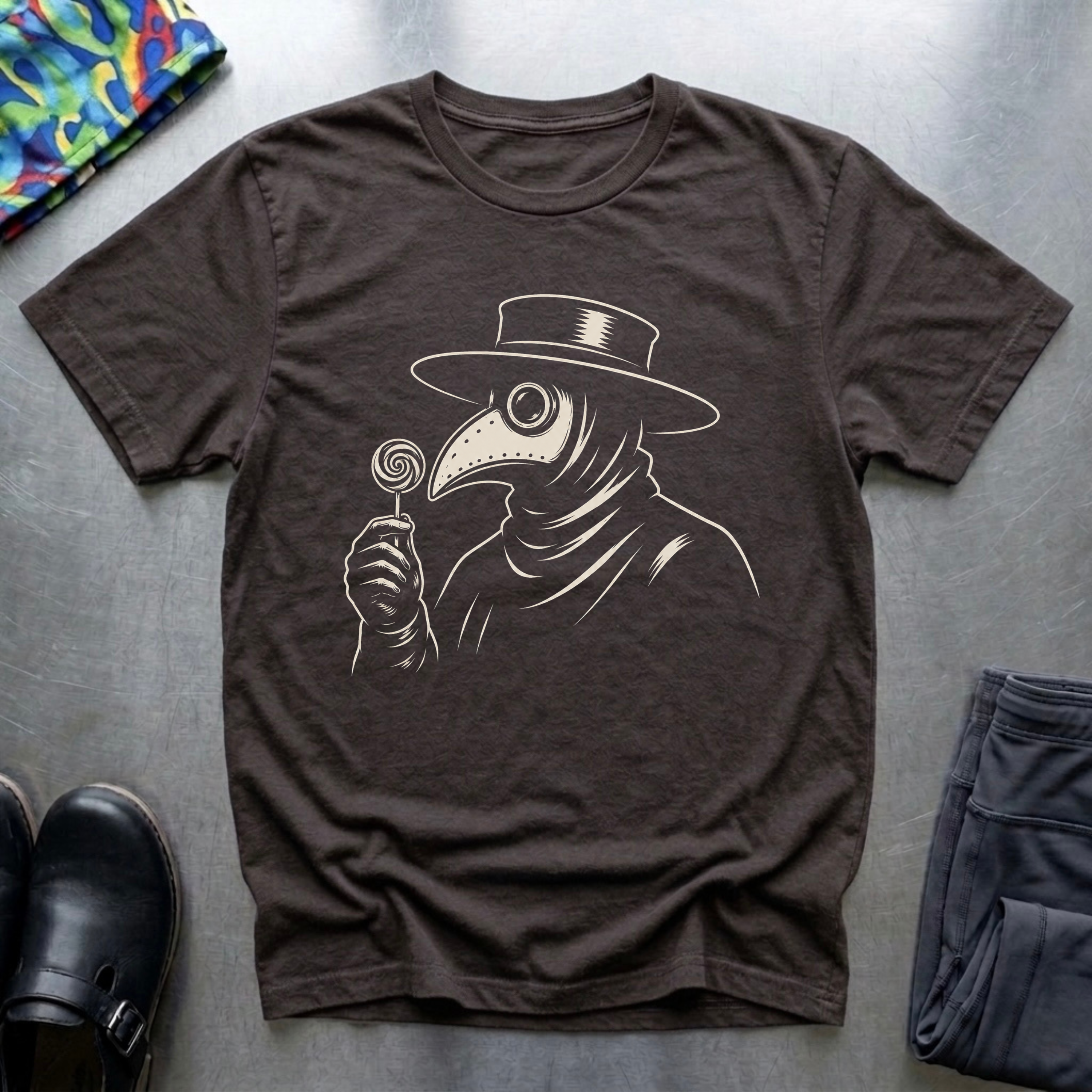 Plaque Doctor With a Lollipop T-Shirt