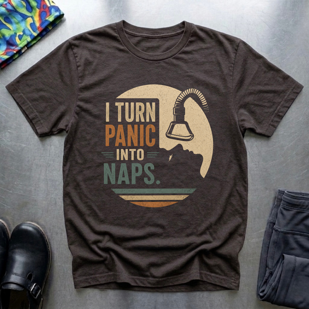 I Turn Panic into Naps T-Shirt