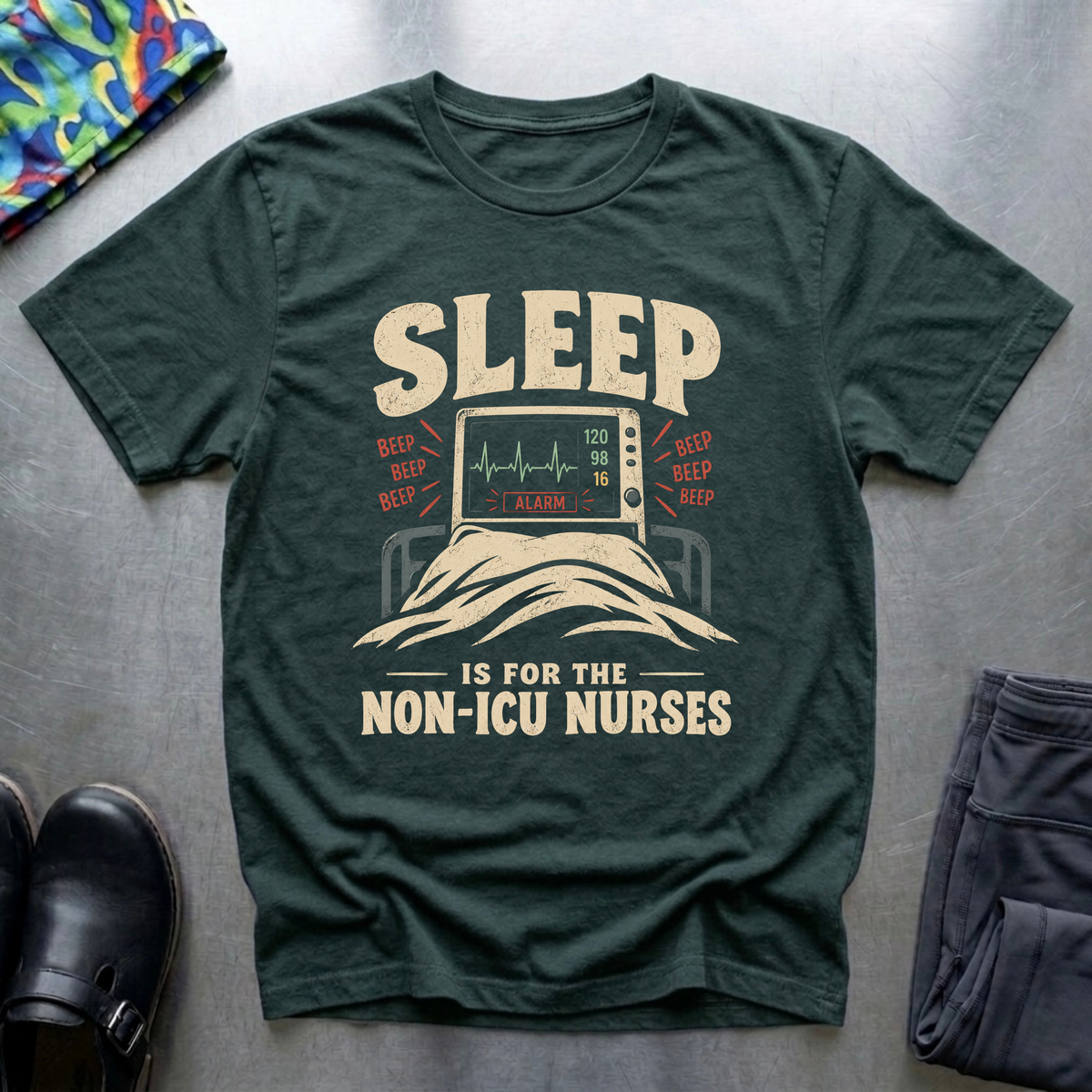 Sleep Is For Non-ICU Nurses T-Shirt