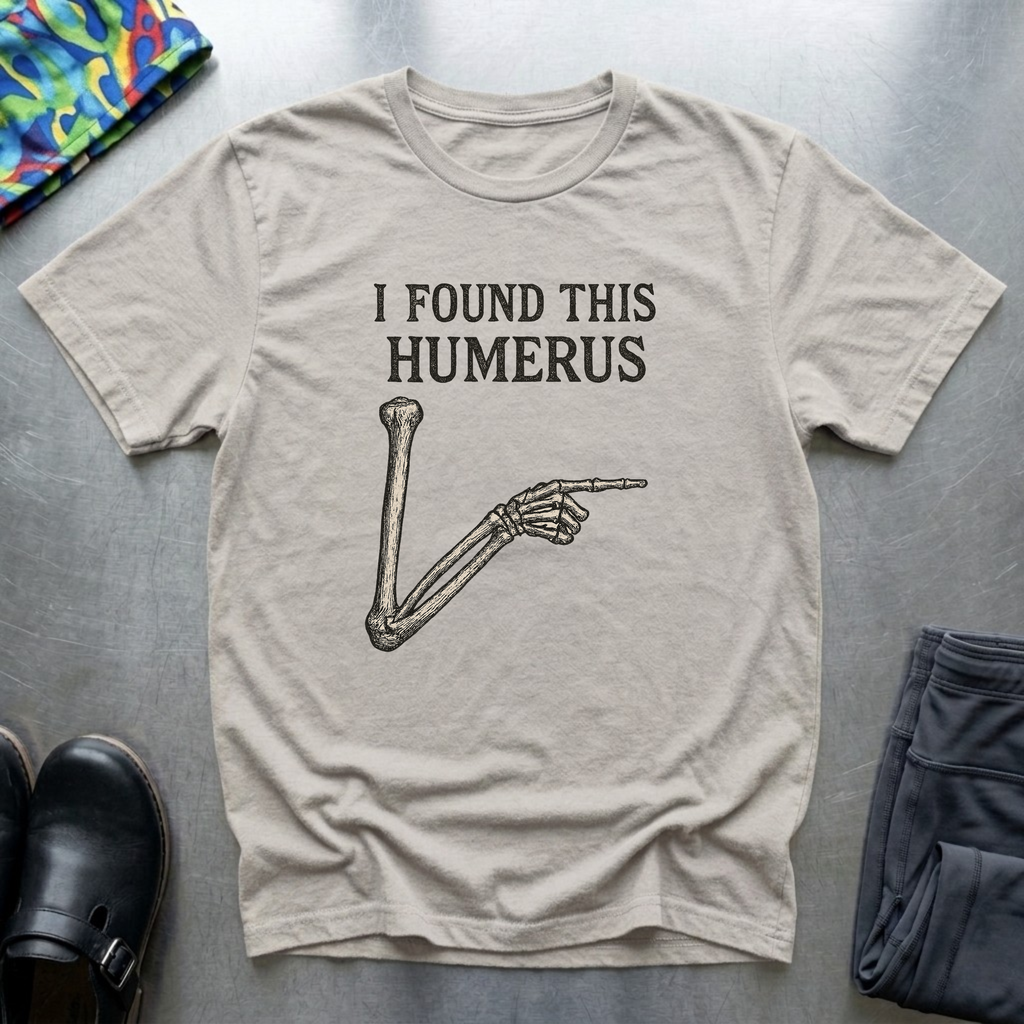 I found this humerus 2 T-Shirt