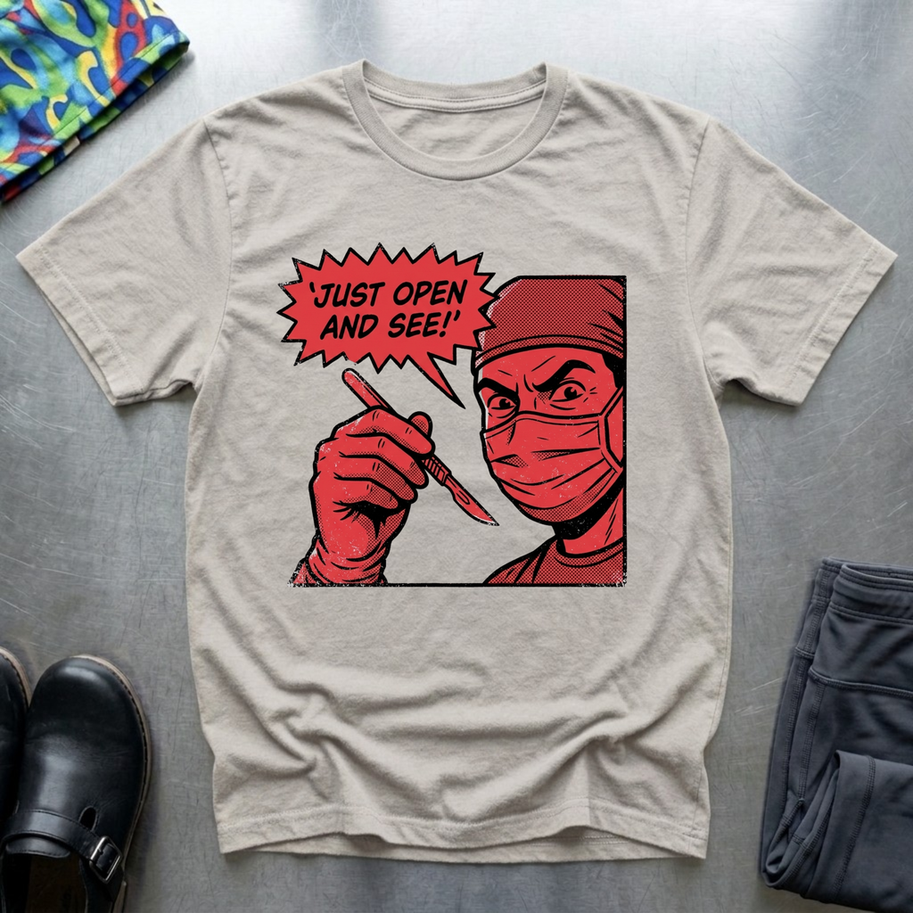 Just open and see T-Shirt