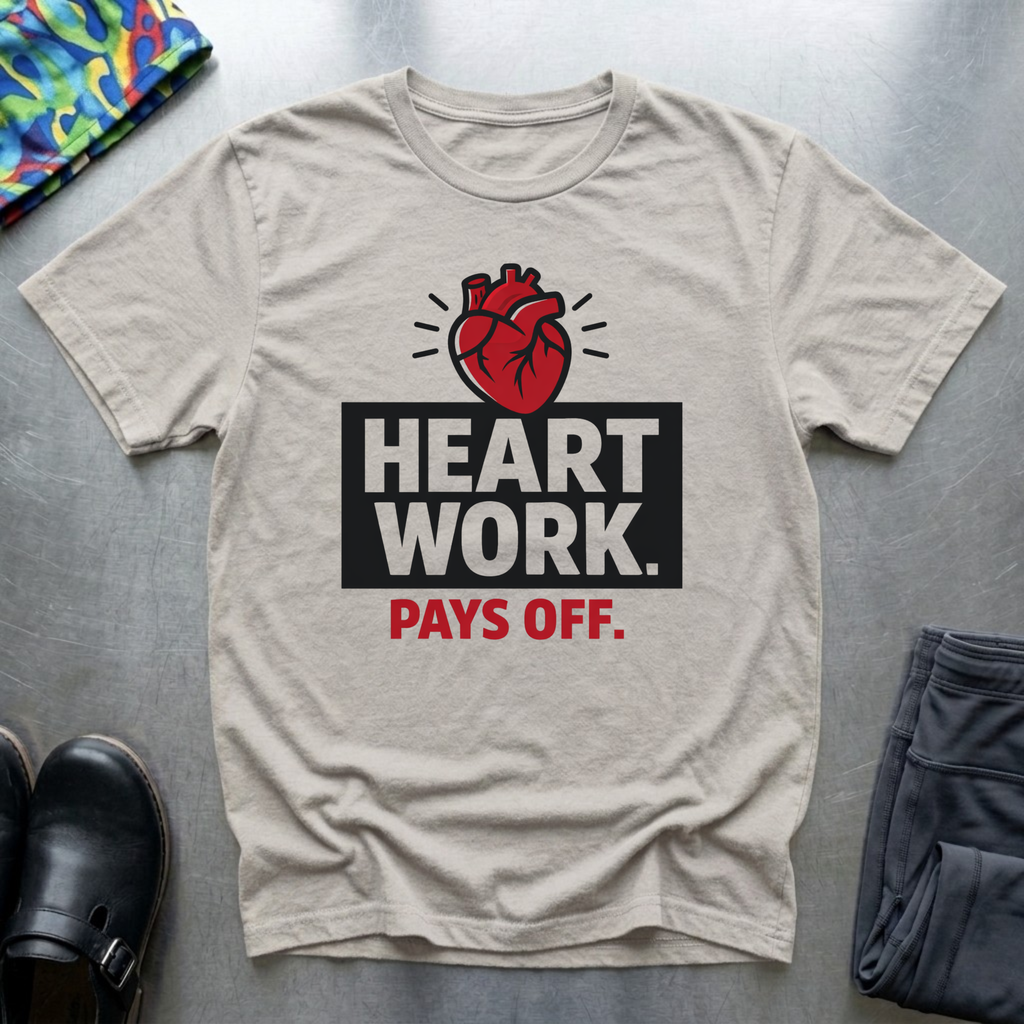 Heart work pays off T-Shirt
