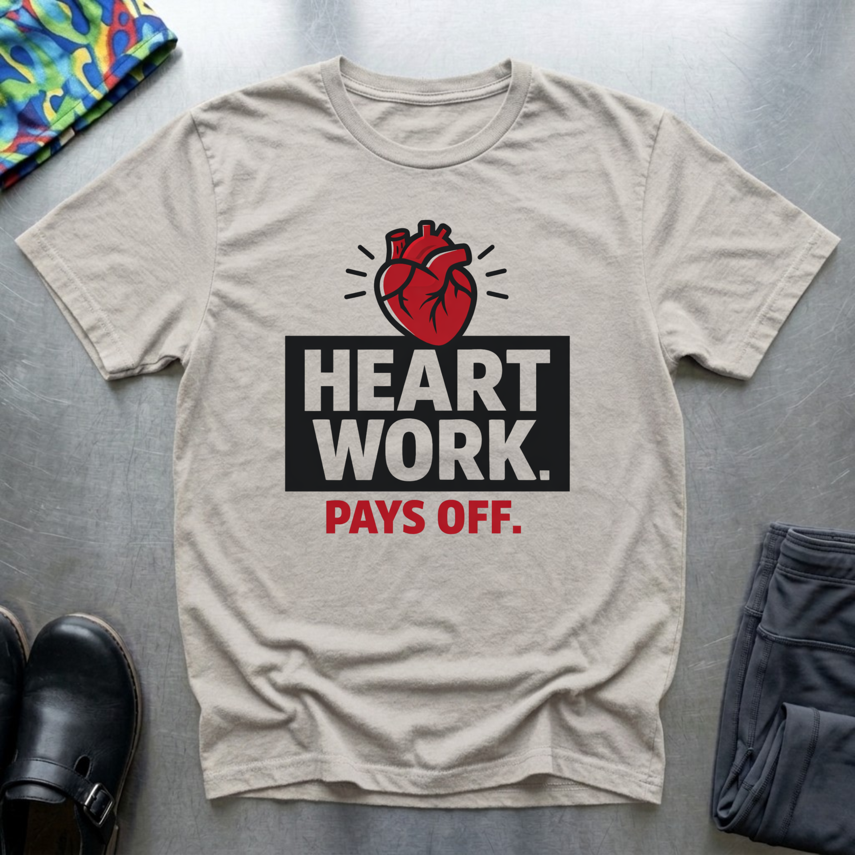 Heart work pays off T-Shirt