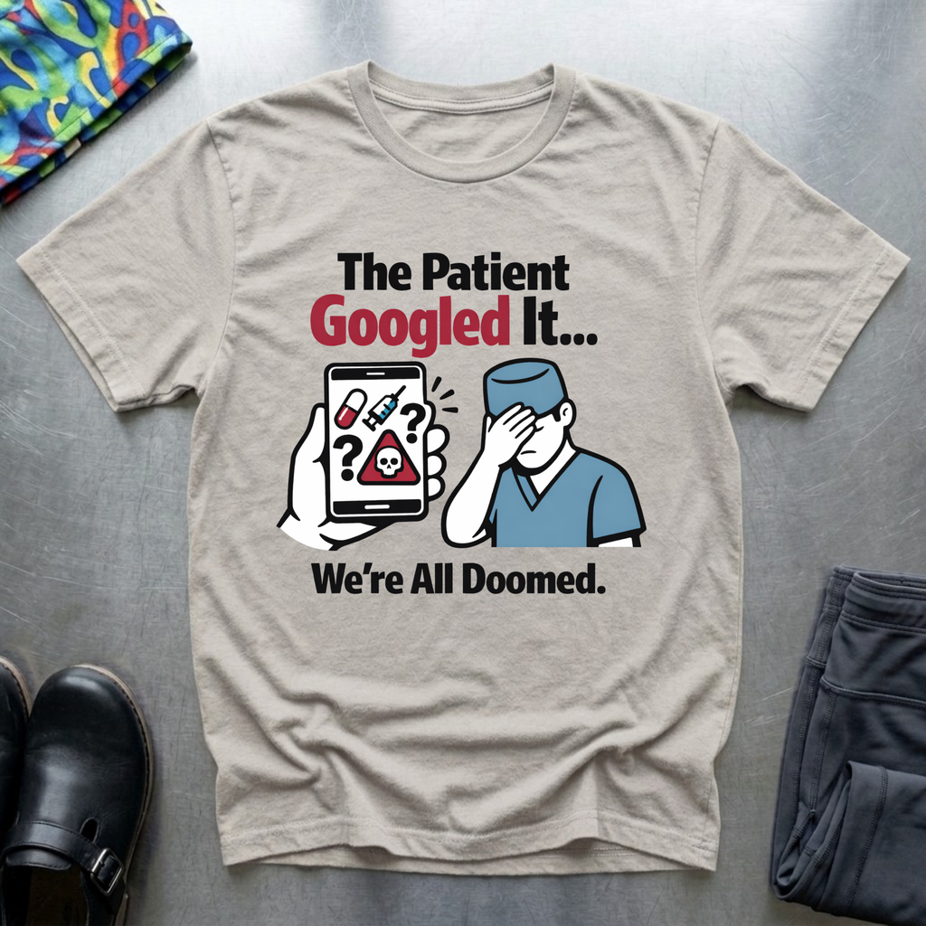 The patient googled it, we are all doomed T-Shirt