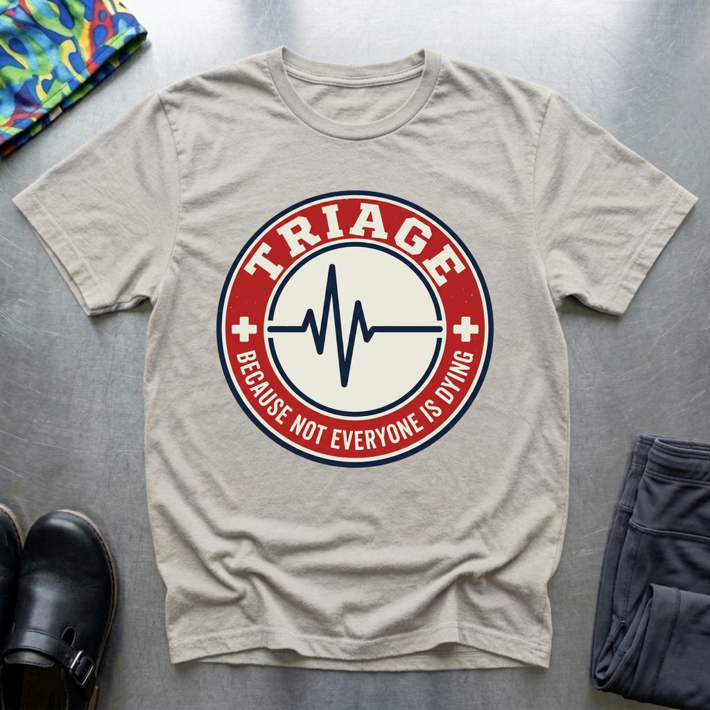 Triage: because not everyone is dying T-Shirt