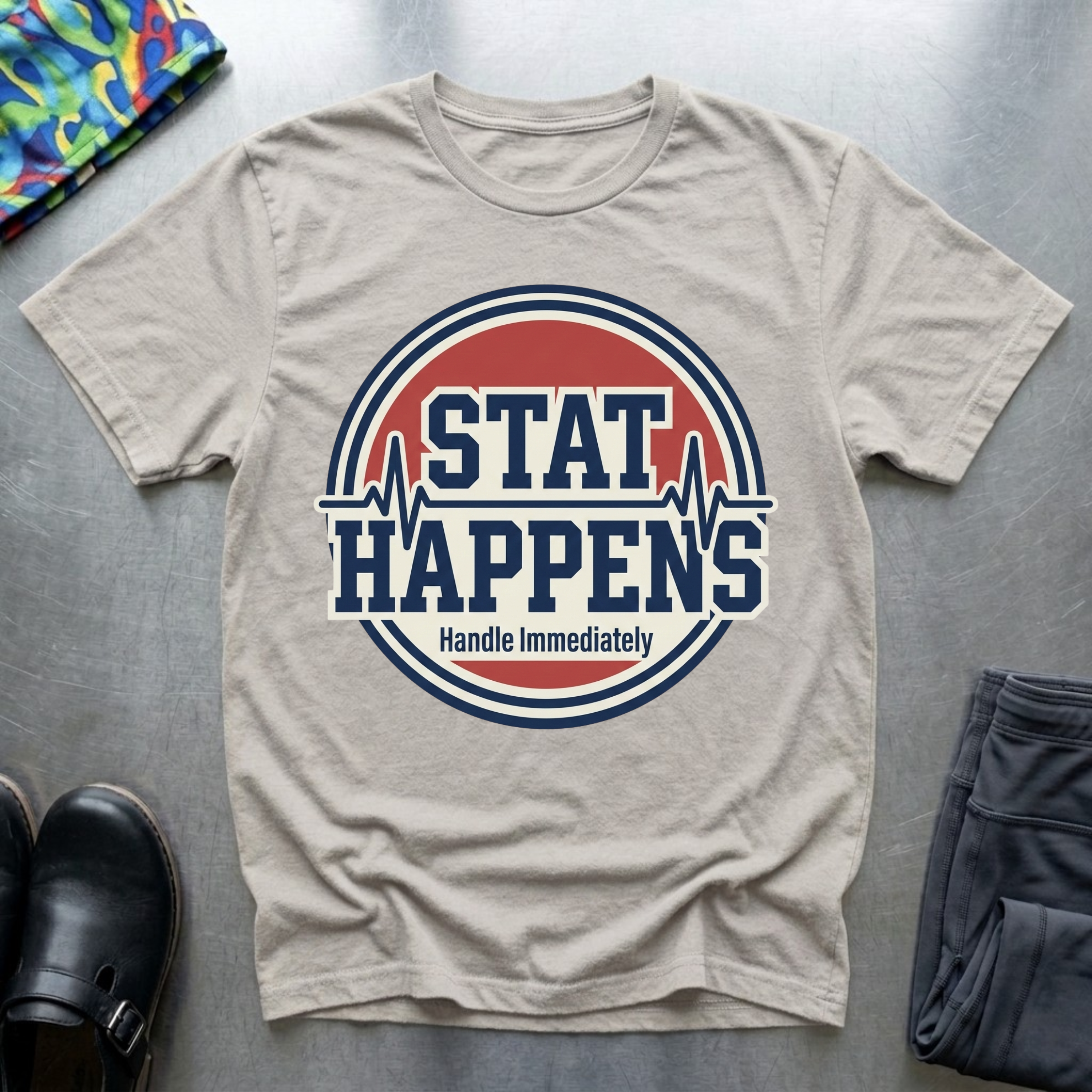 Stat happens, handle immediately T-Shirt