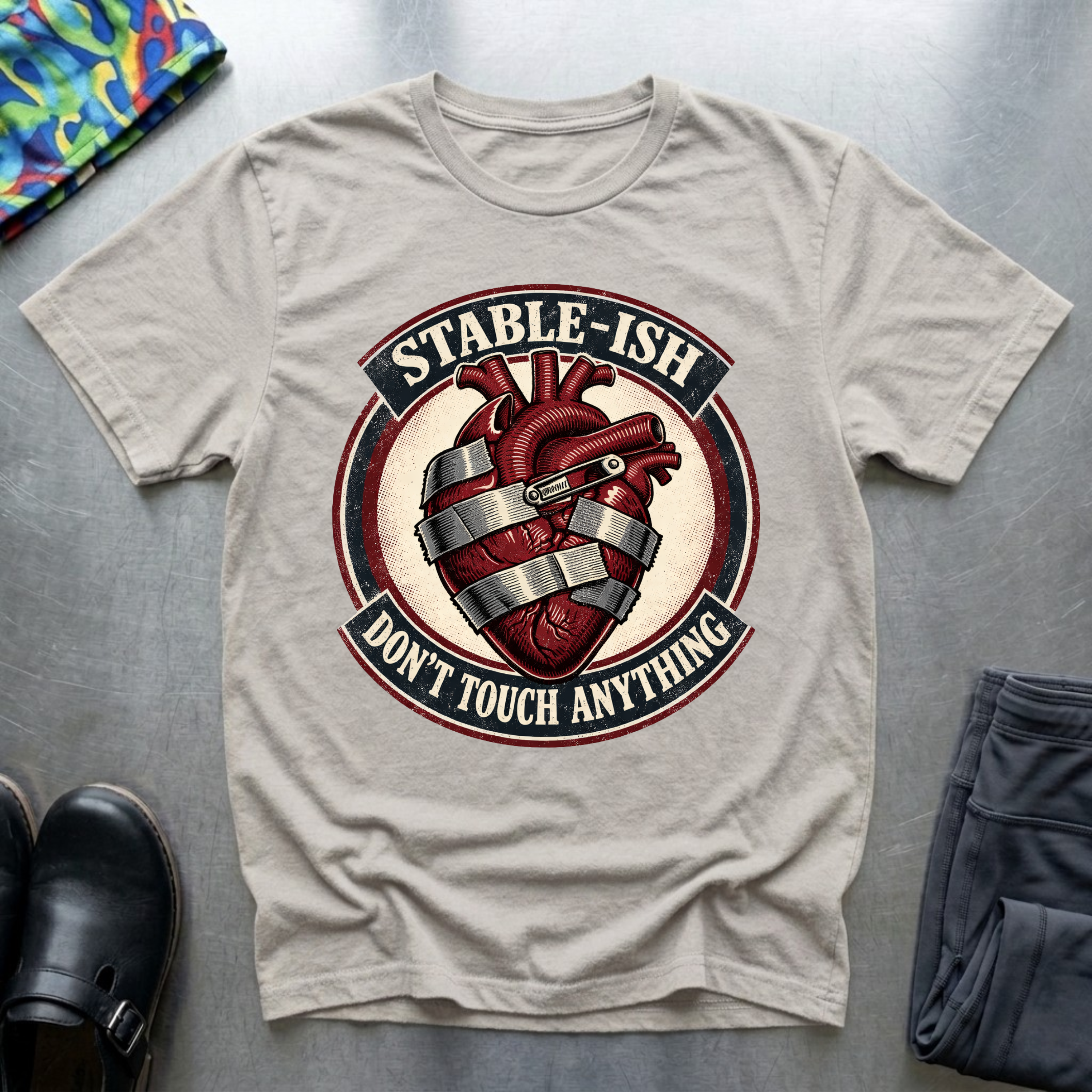 Stable-ish, don’t touch anything T-Shirt