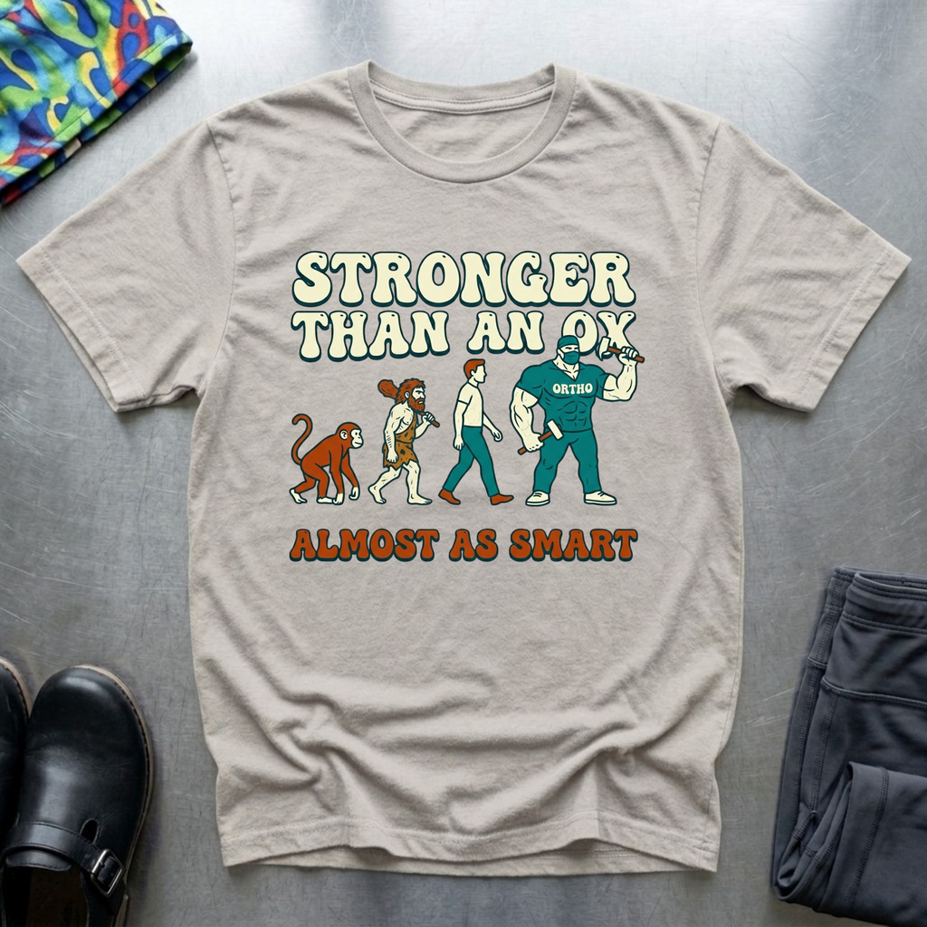 Stronger than an ox, almost as smart T-Shirt