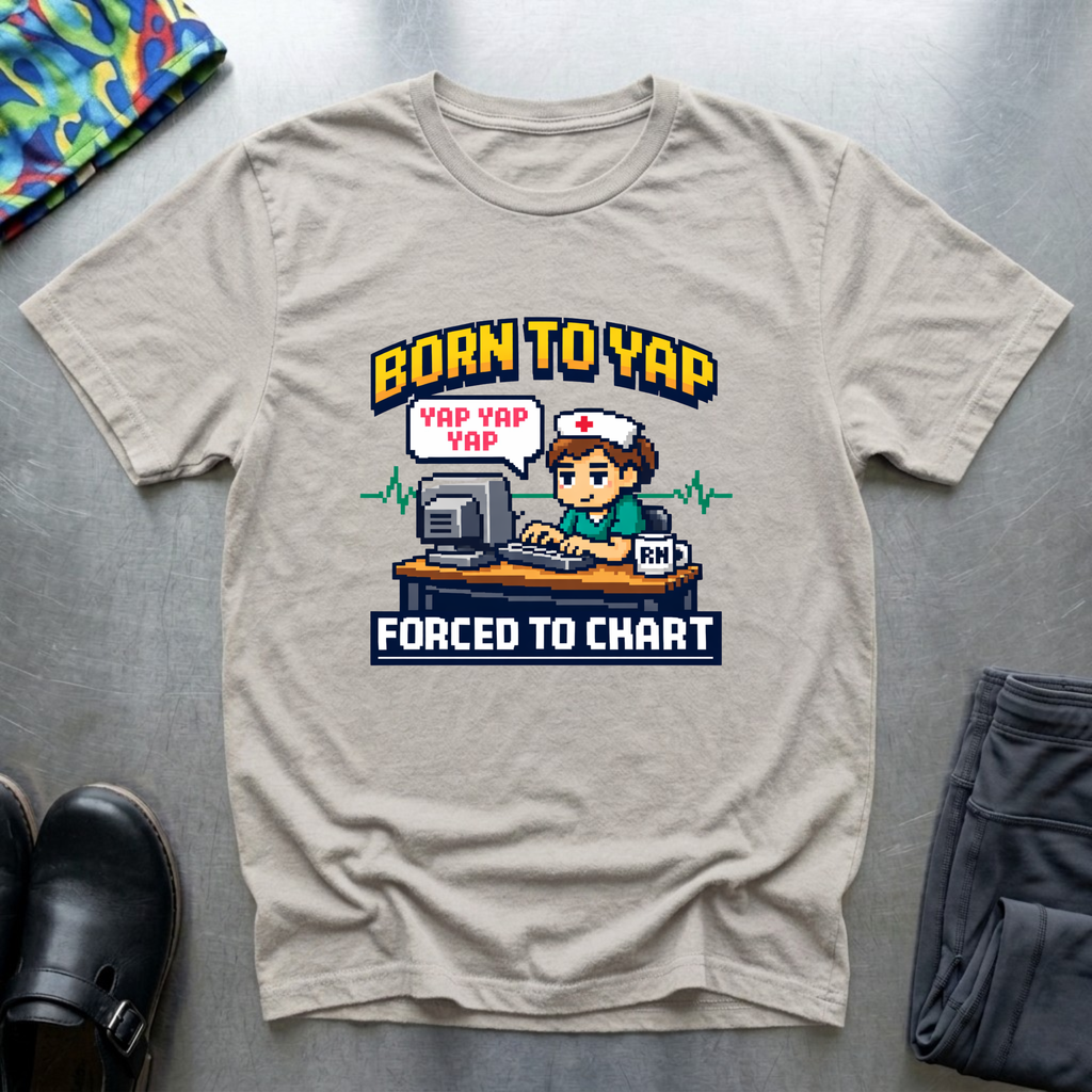 Born to yap, forced to chart T-Shirt