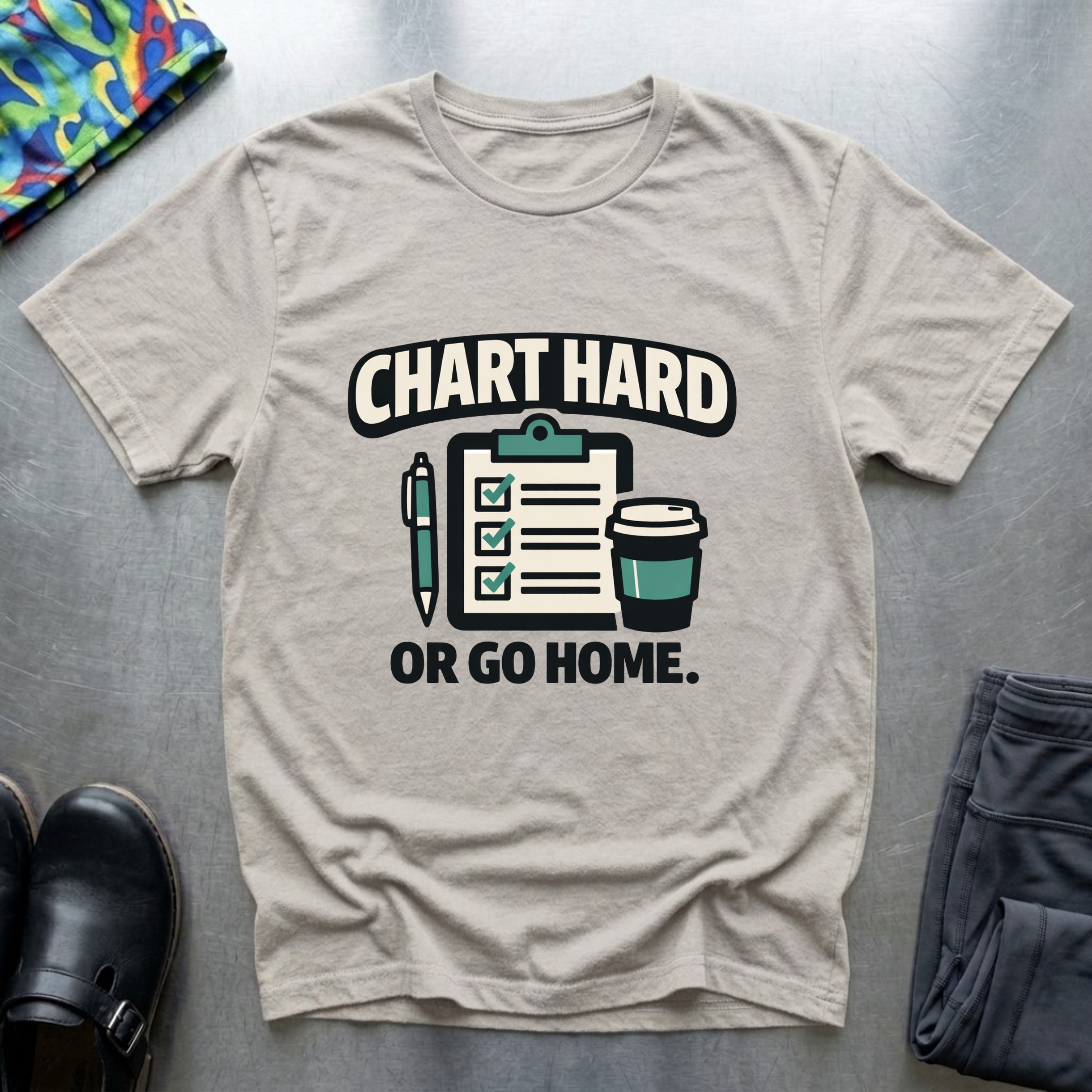 Chart hard or go home T-Shirt